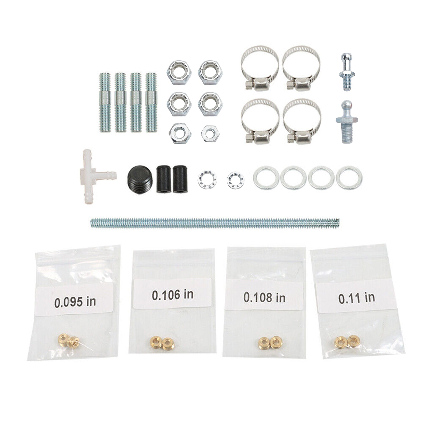 Gaźnik 4-bębenkowy, dławik ręczny 600 CFM z uszczelką do Edelbrock 1405