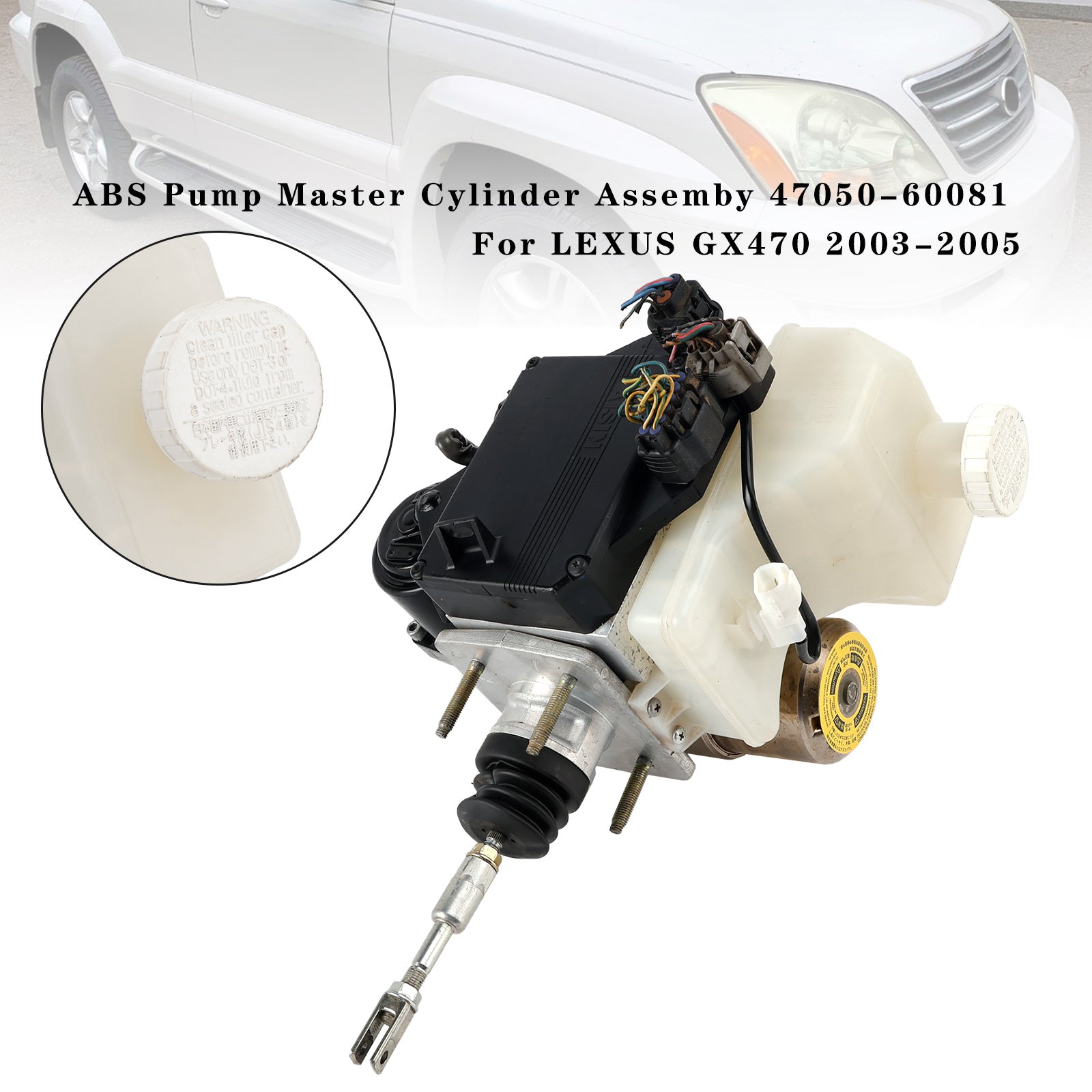Cilindro Maître con pompa ABS 2003-2005 Toyota 4Runner Parte generica 47050-60111 47210-60110/60111