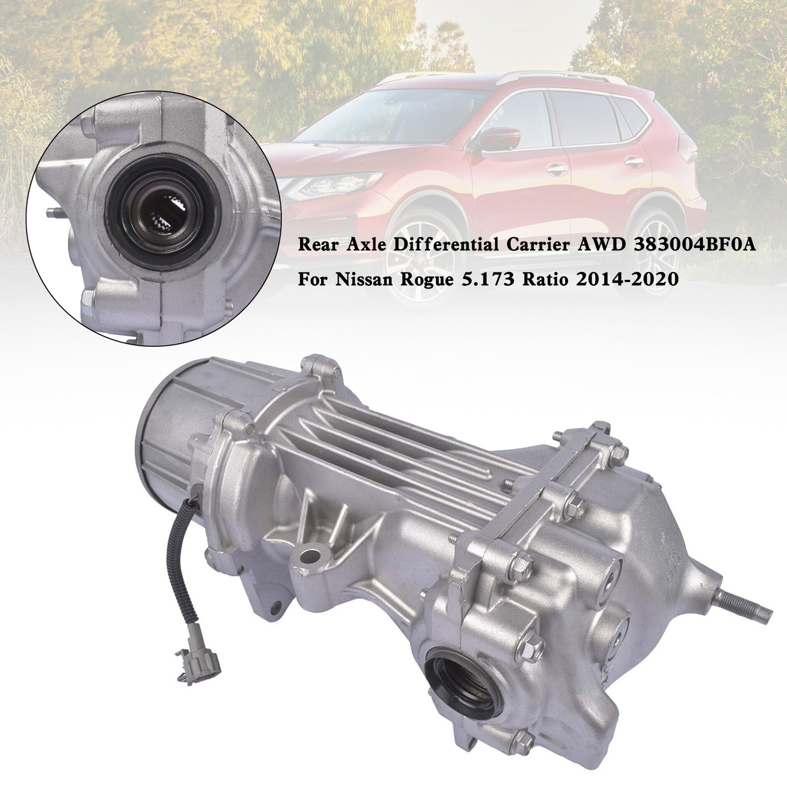 Support différentiel d'essieu arrière Nissan Murano 2015-2023 AWD 383004BF0A 240277FV0A