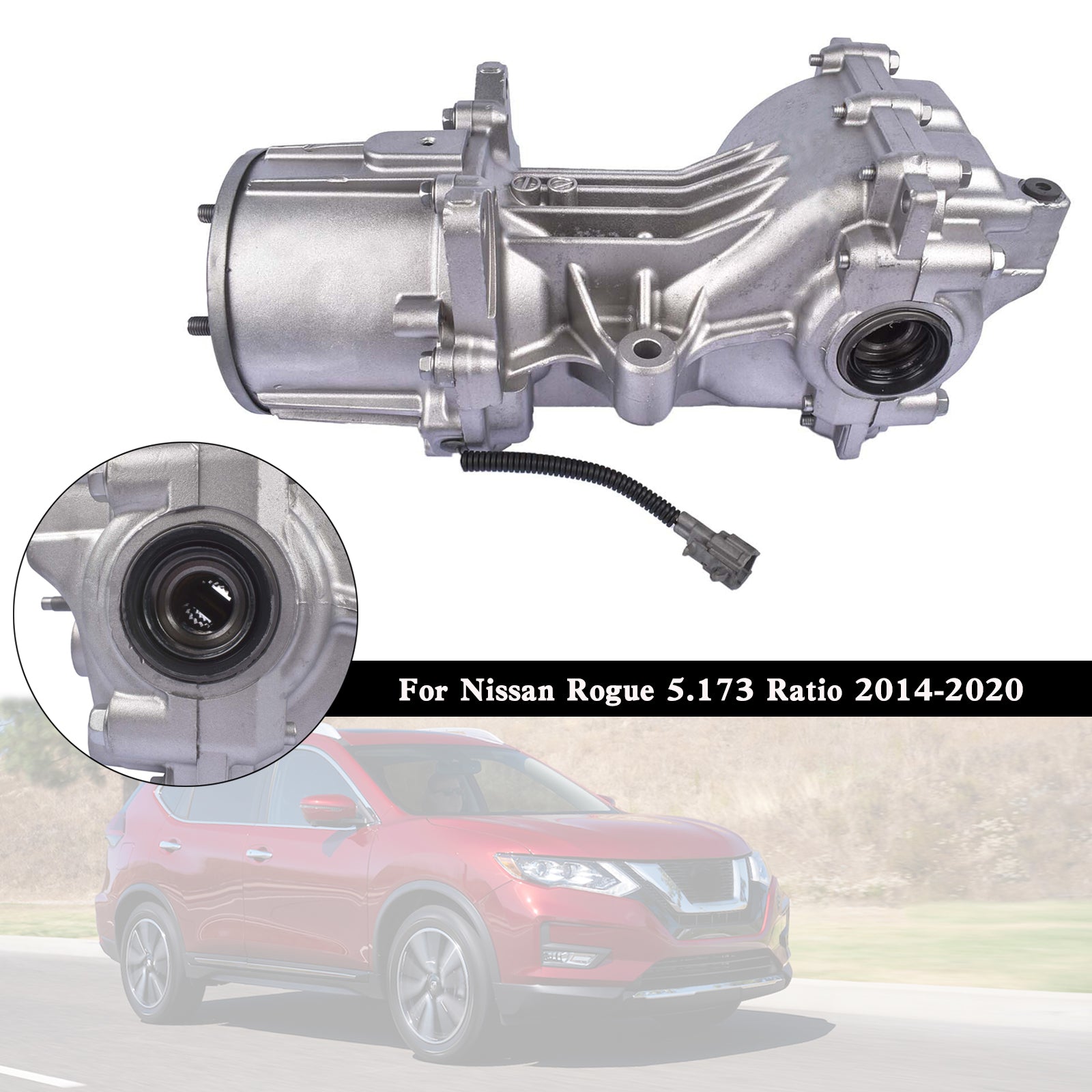 2016-2020 Nissan Rogue (trasero, AWD) Eje trasero diferencial AWD 383004BF0A 240277FV0A Generic