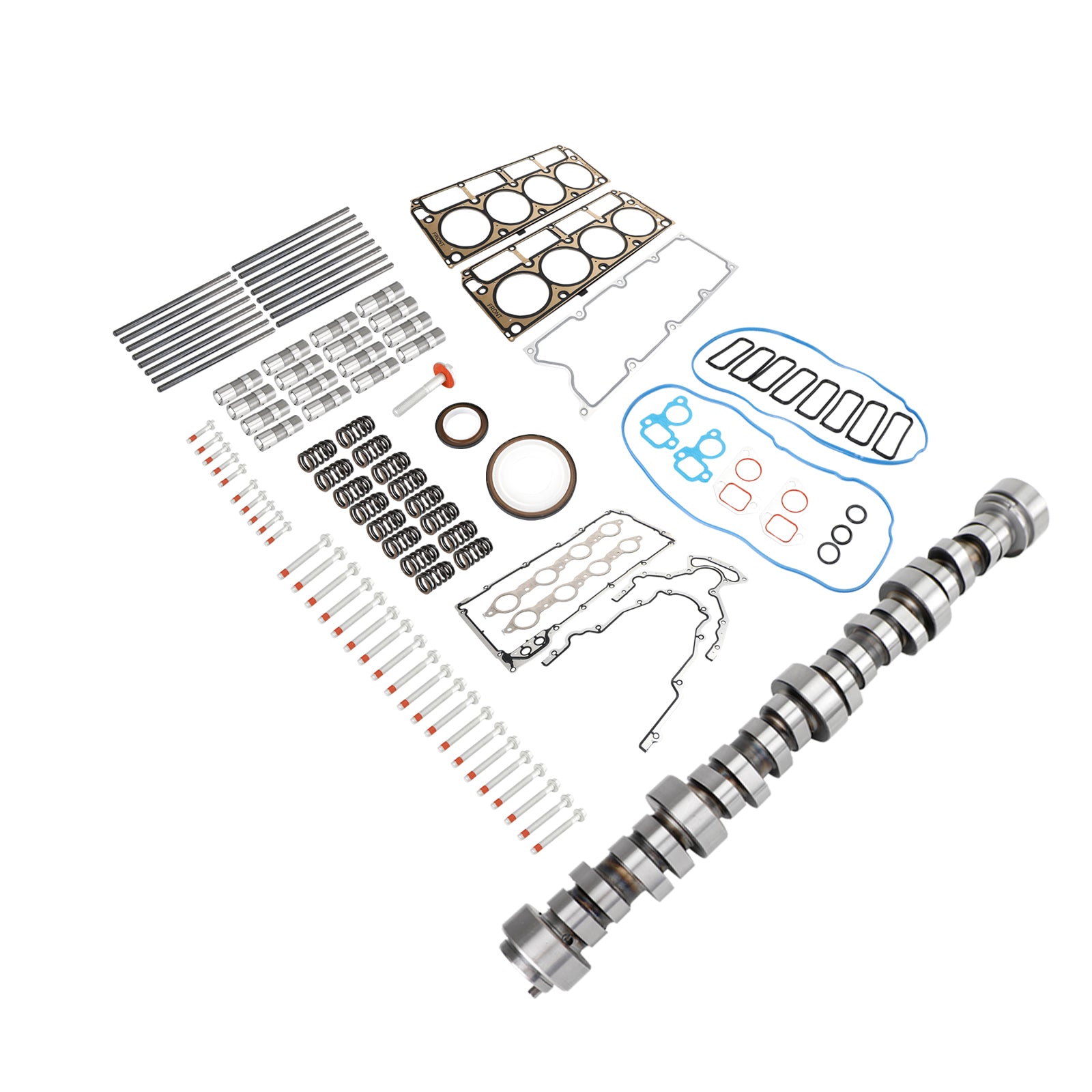 LS1 4.8 5.3 5.7 6.0 6.2 Kit de varillas de empuje de elevadores de leva de etapa 2 mecánicos descuidados