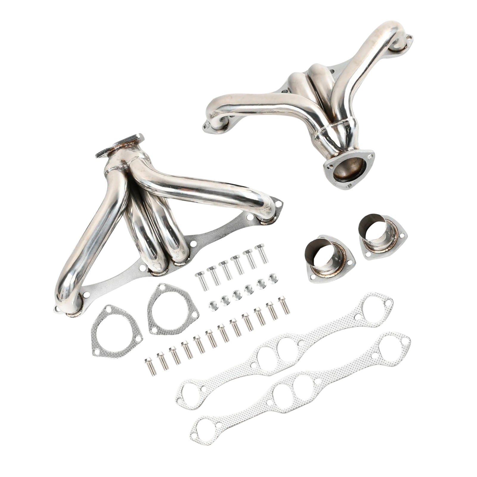 Collecteur d'échappement compatible avec Chevy Small Block SBC 1-5/8""