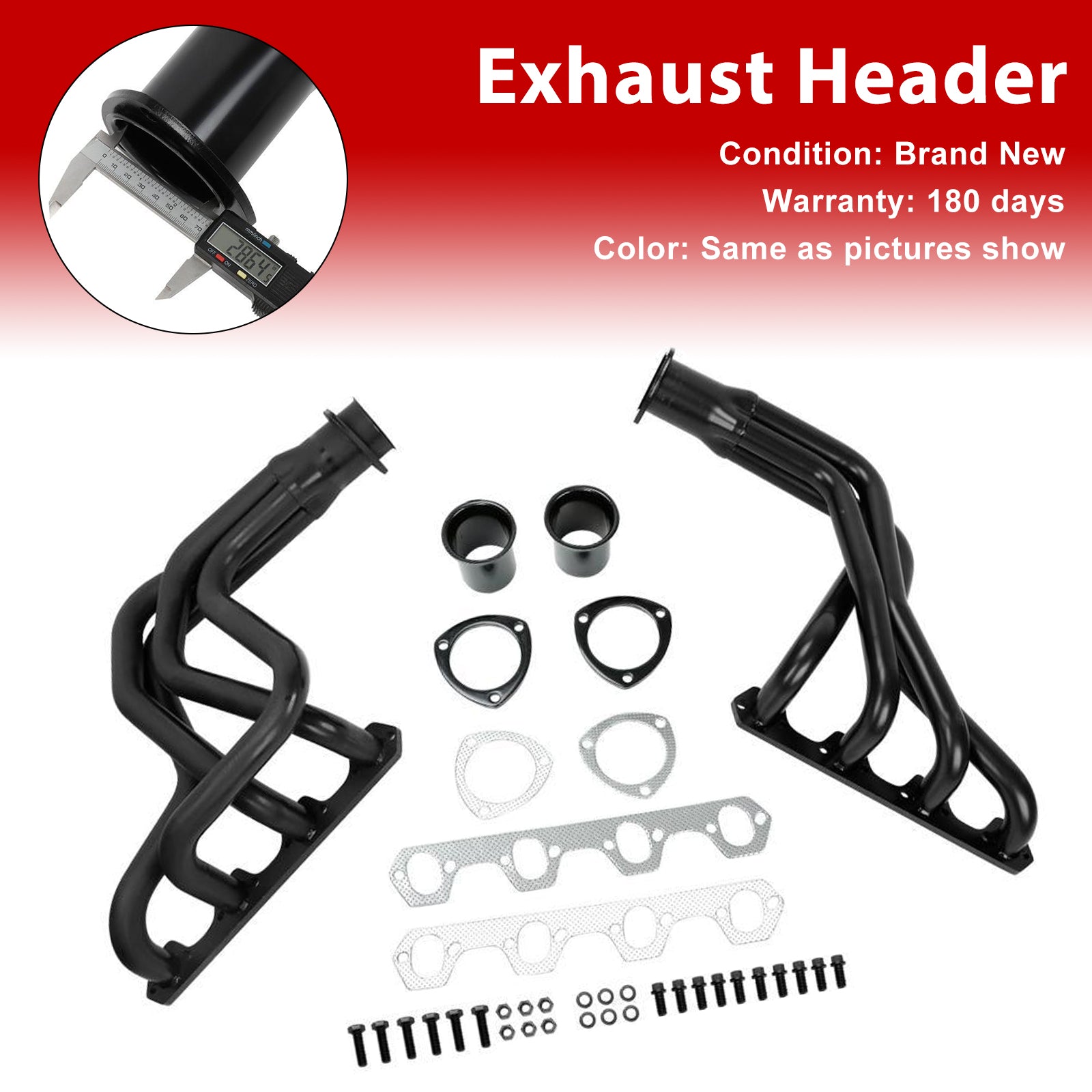Collecteur d'échappement pour Ford F100 5.0L 302W Pickup Truck 2WD 1969-1979