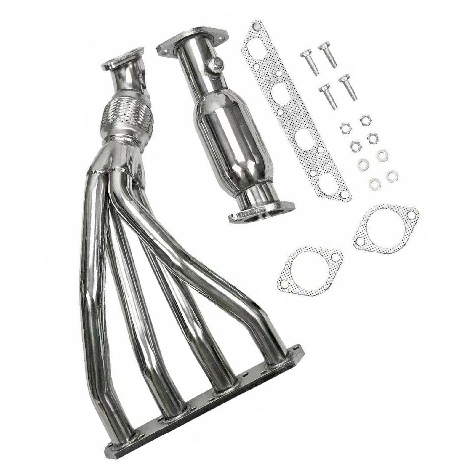Verzamelaar van&RVS uitlaat voor Mini Cooper R50/R52/R53 2002-2008