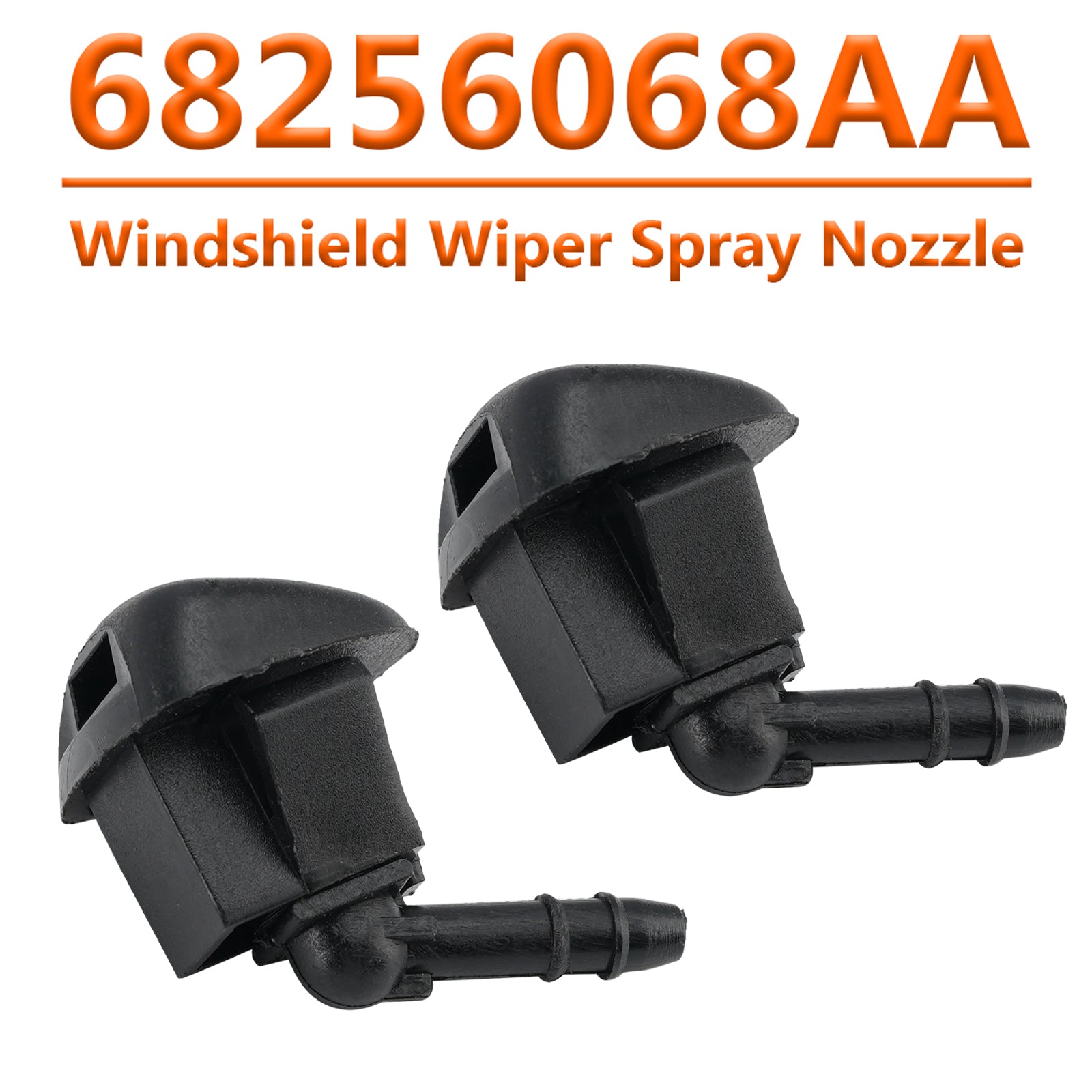 2 buses de lave-glace pour Jeep Renegade 2015-2020 (2 pièces) 68256068AA