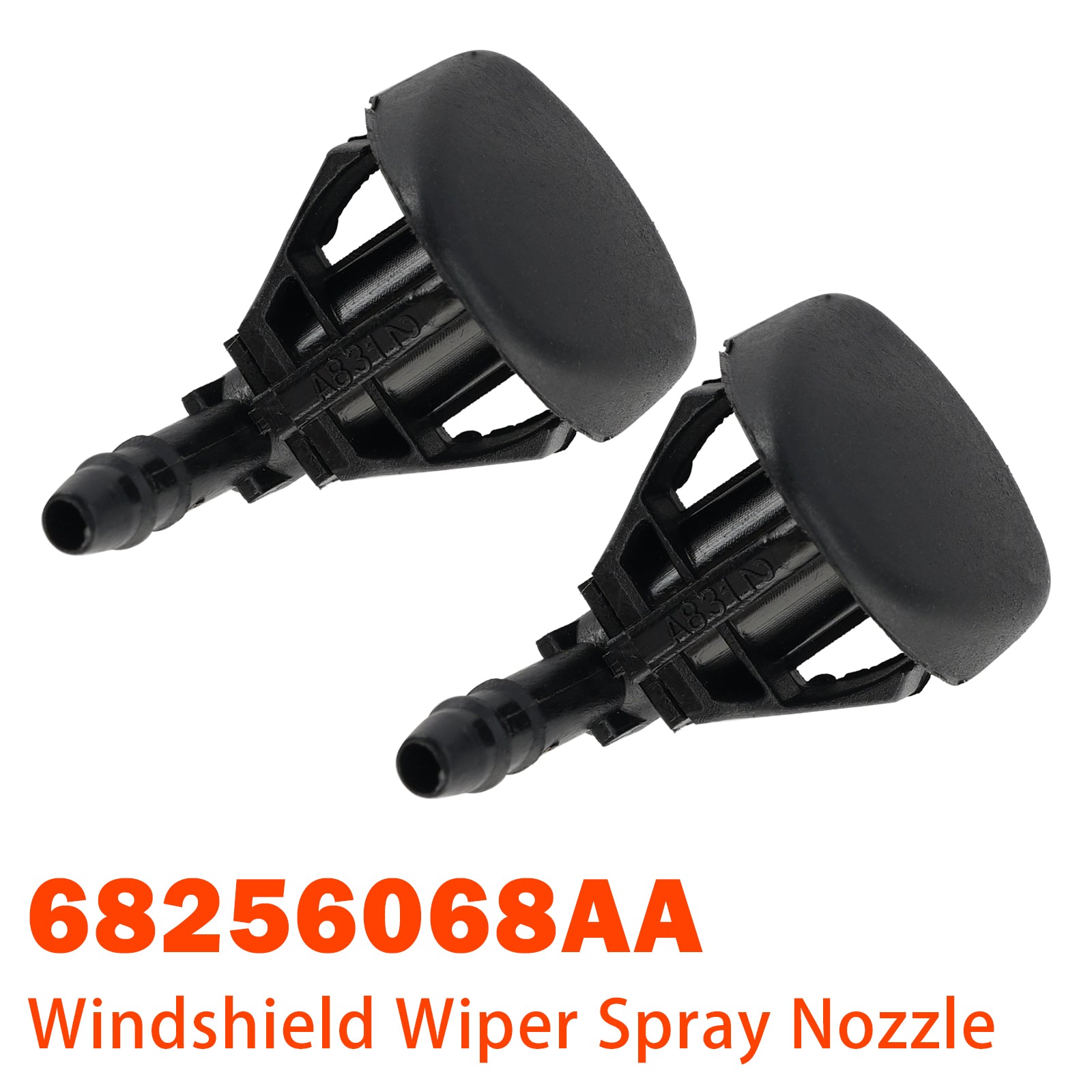 2 buses de lave-glace pour Jeep Renegade 2015-2020 (2 pièces) 68256068AA