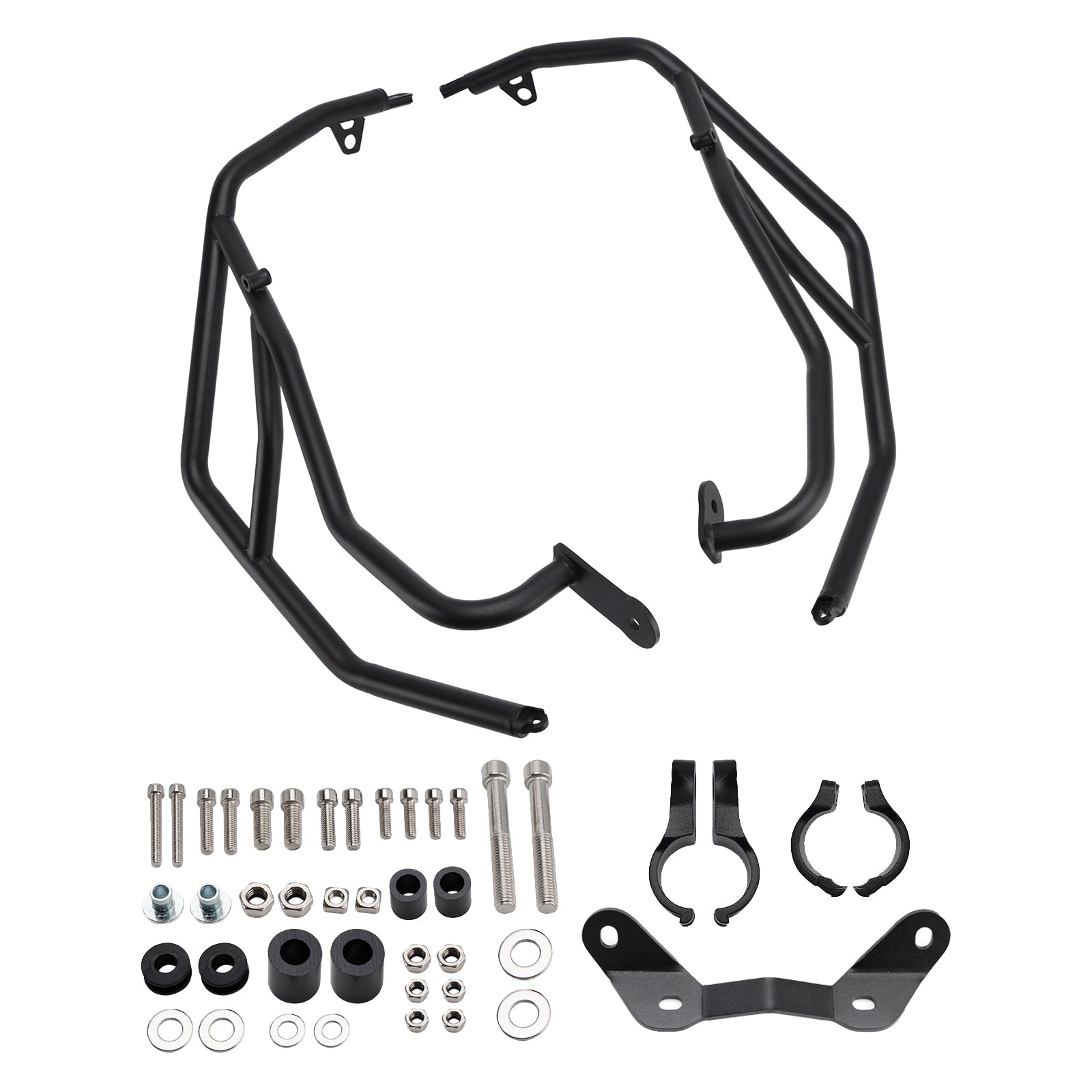 Pare-chocs avant, protection moteur et cadre en acier pour BMW S1000Xr et M1000Xr (2024-2025).