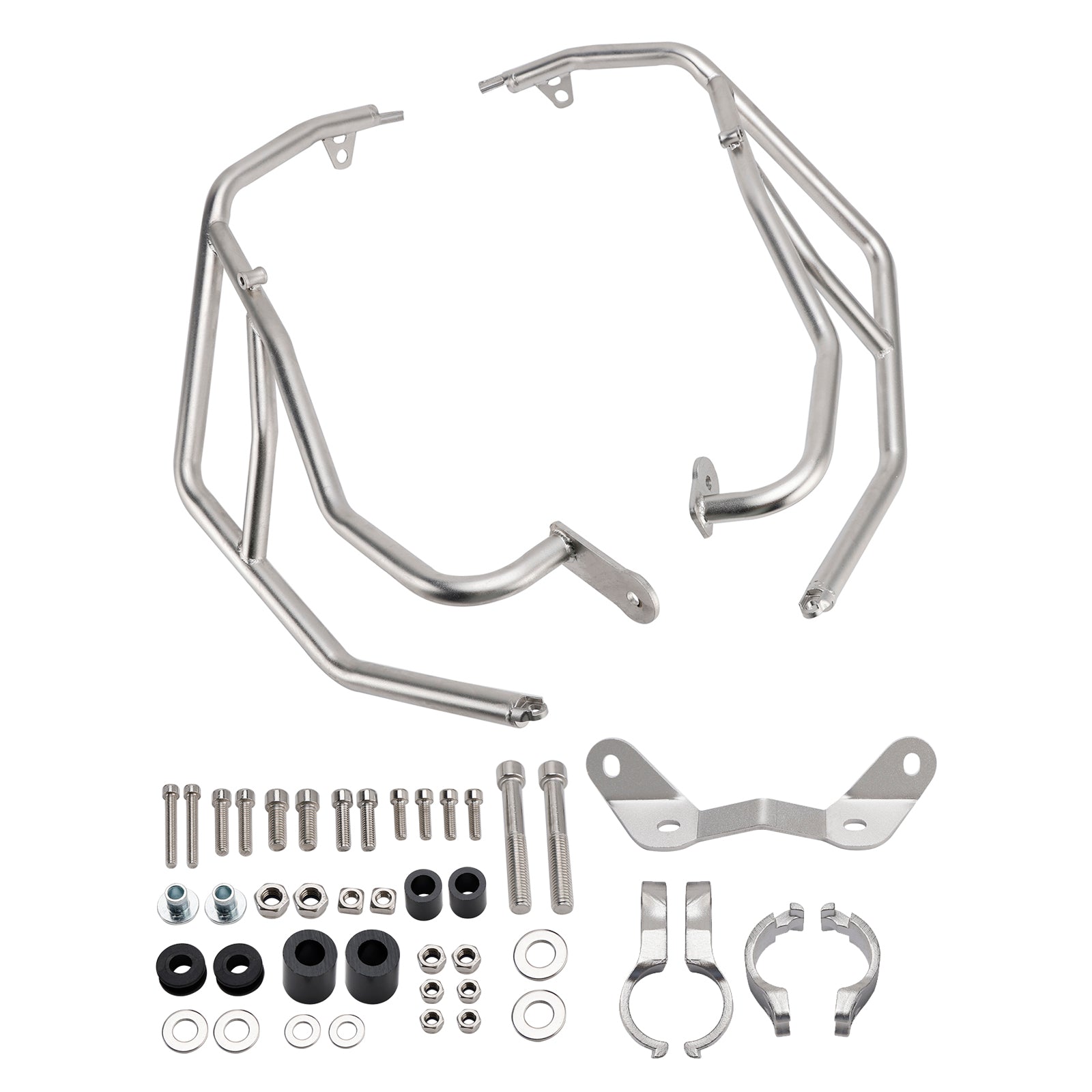 Pare-chocs avant, protection moteur et cadre en acier pour BMW S1000Xr et M1000Xr (2024-2025).