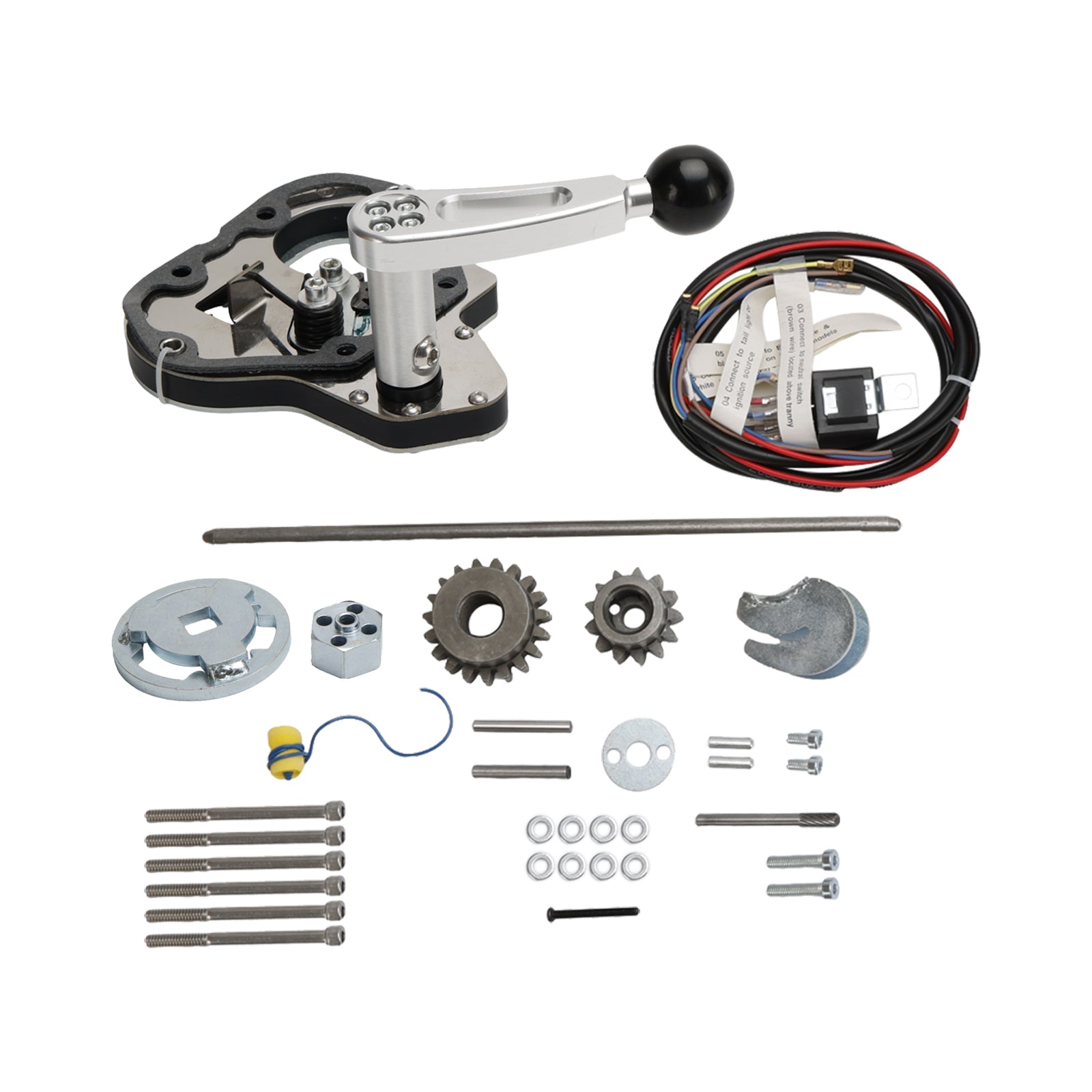 Patio trasero de 5 velocidades para Moto Harley W Ticket Knob Trike Sidecar