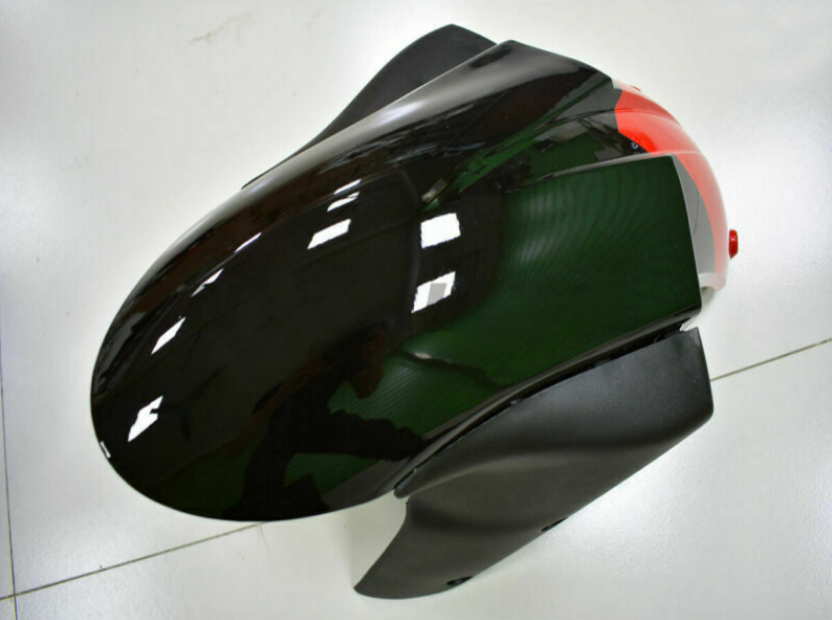 Kit de carenado de inyección, cuerpo de plástico ABS para Kawasaki ZX10R 04-05