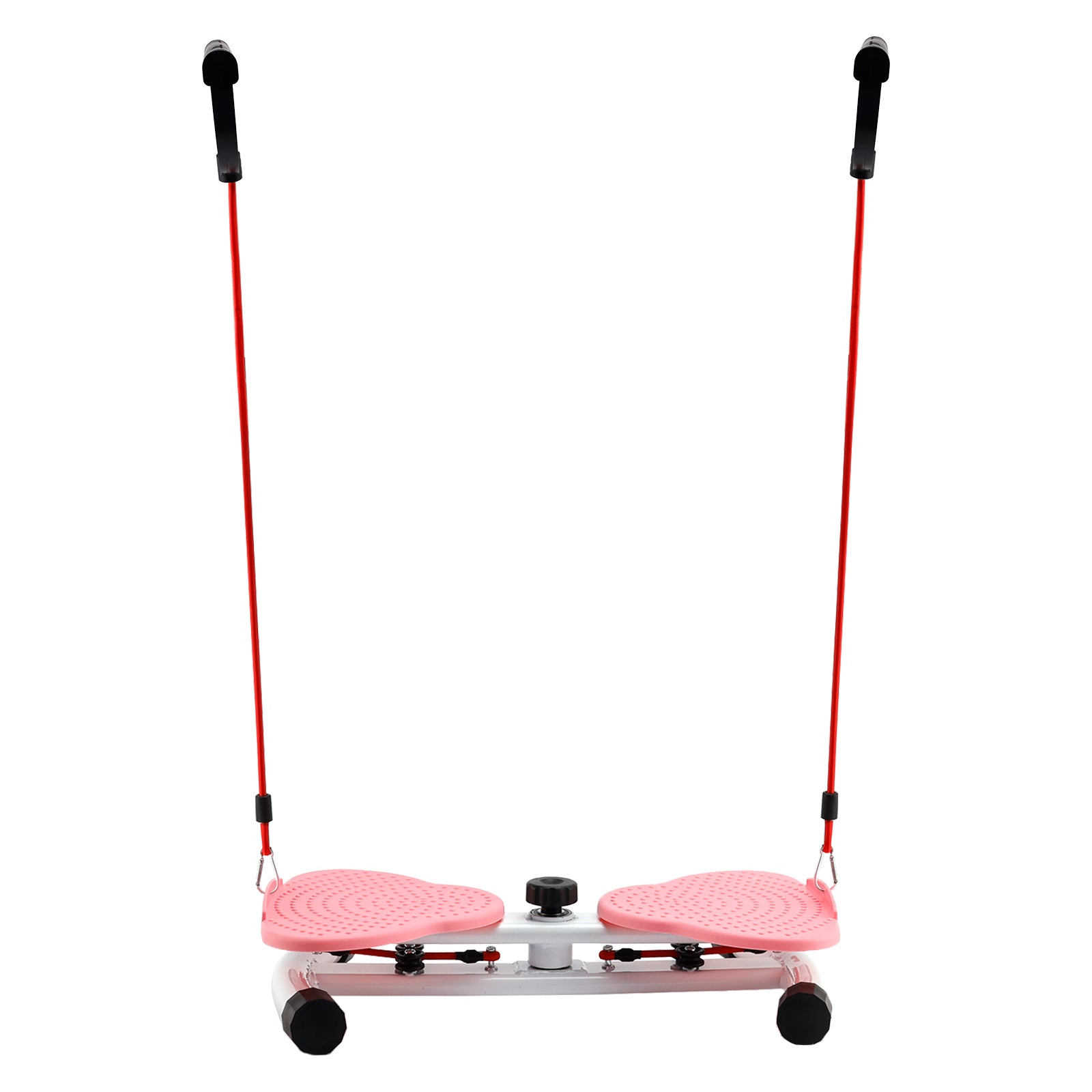 Machine à Twist Abdominal - Plateau de Fitness 150kg - 20dB Ultra-Silencieux et Anti-Dérapant - Pour un Ventre Plat (Rose)