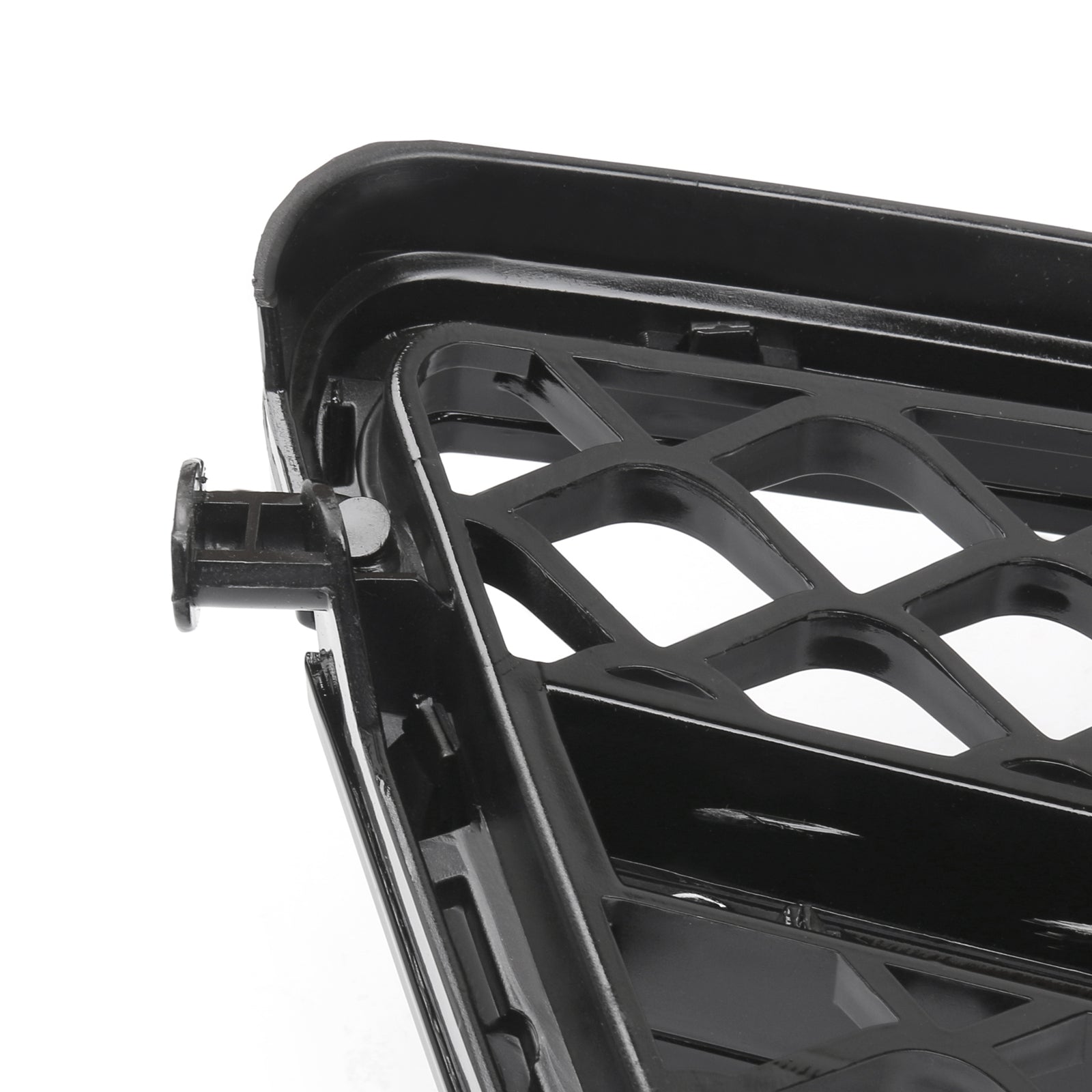 Glanzend zwarte frontgrille in C63-stijl voor BENZ W204 C-Klasse 2008-2014 generiek