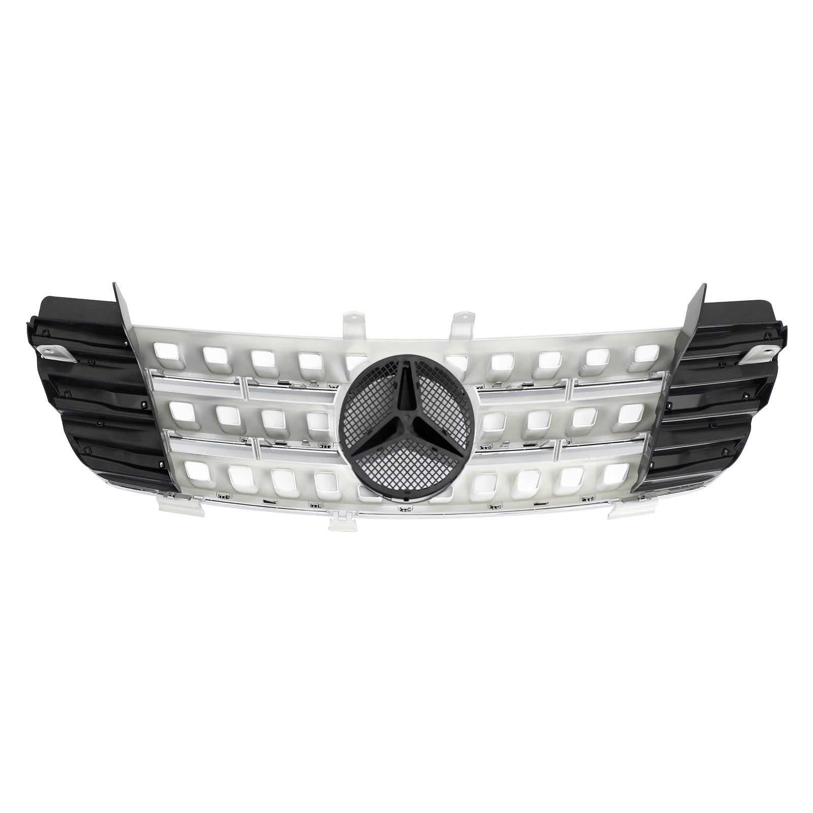 Calandre avant noire chromée pour Mercedes Benz Classe ML W164 ML320/300/350/500 2005 2006 2007 2008