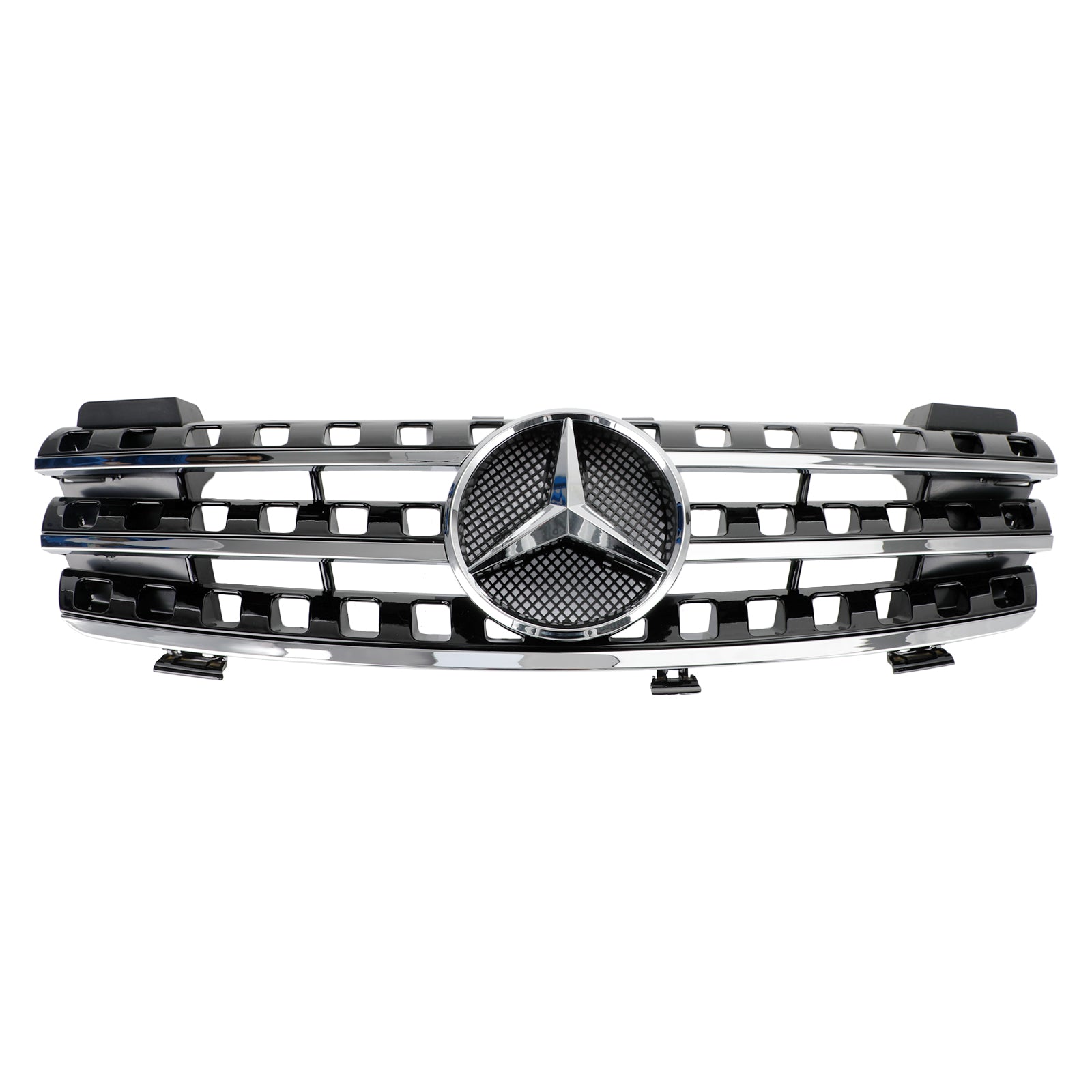 Calandre Avant Grille Compatible avec Mercedes Classe ML W164 2005-2008 Noir