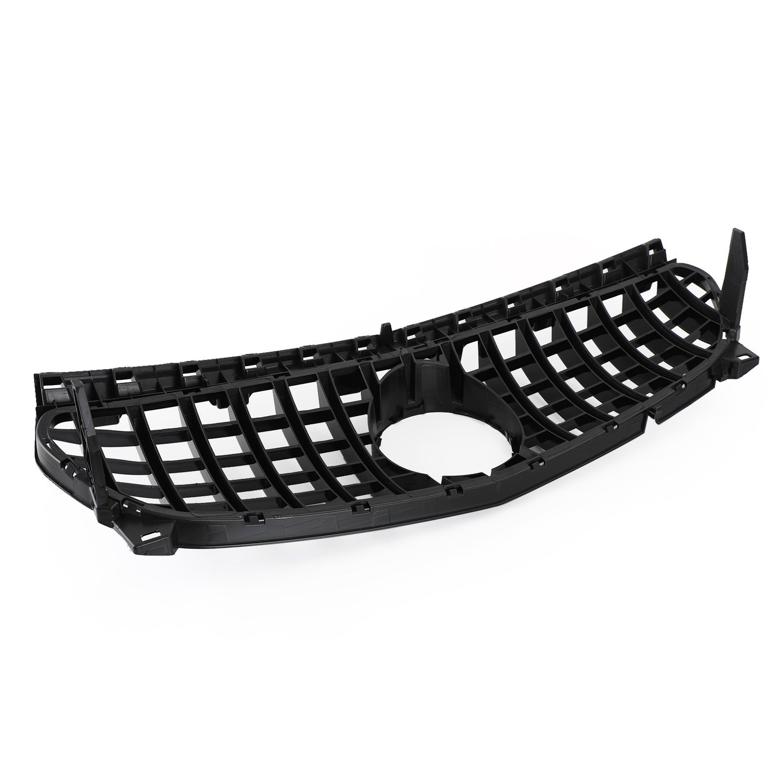 Mercedes-Benz CLA-klasse W117 C117 2013-2019 GT Vervangende zwarte voorgrille met embleem