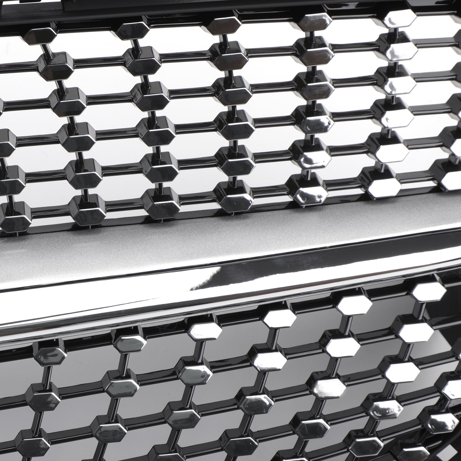 Grille de Remplacement Argentée pour Mercedes-Benz R117 W117 CLA250 2013-2016