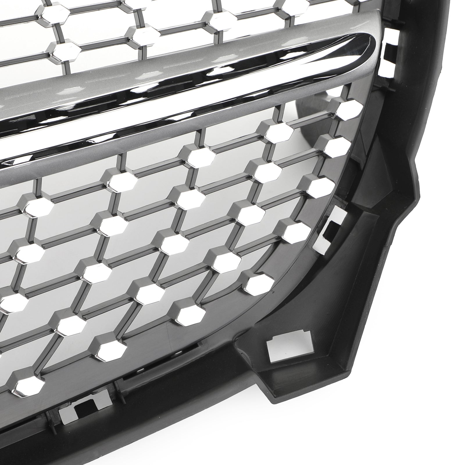 Grille de Remplacement Argentée pour Mercedes-Benz R117 W117 CLA250 2013-2016