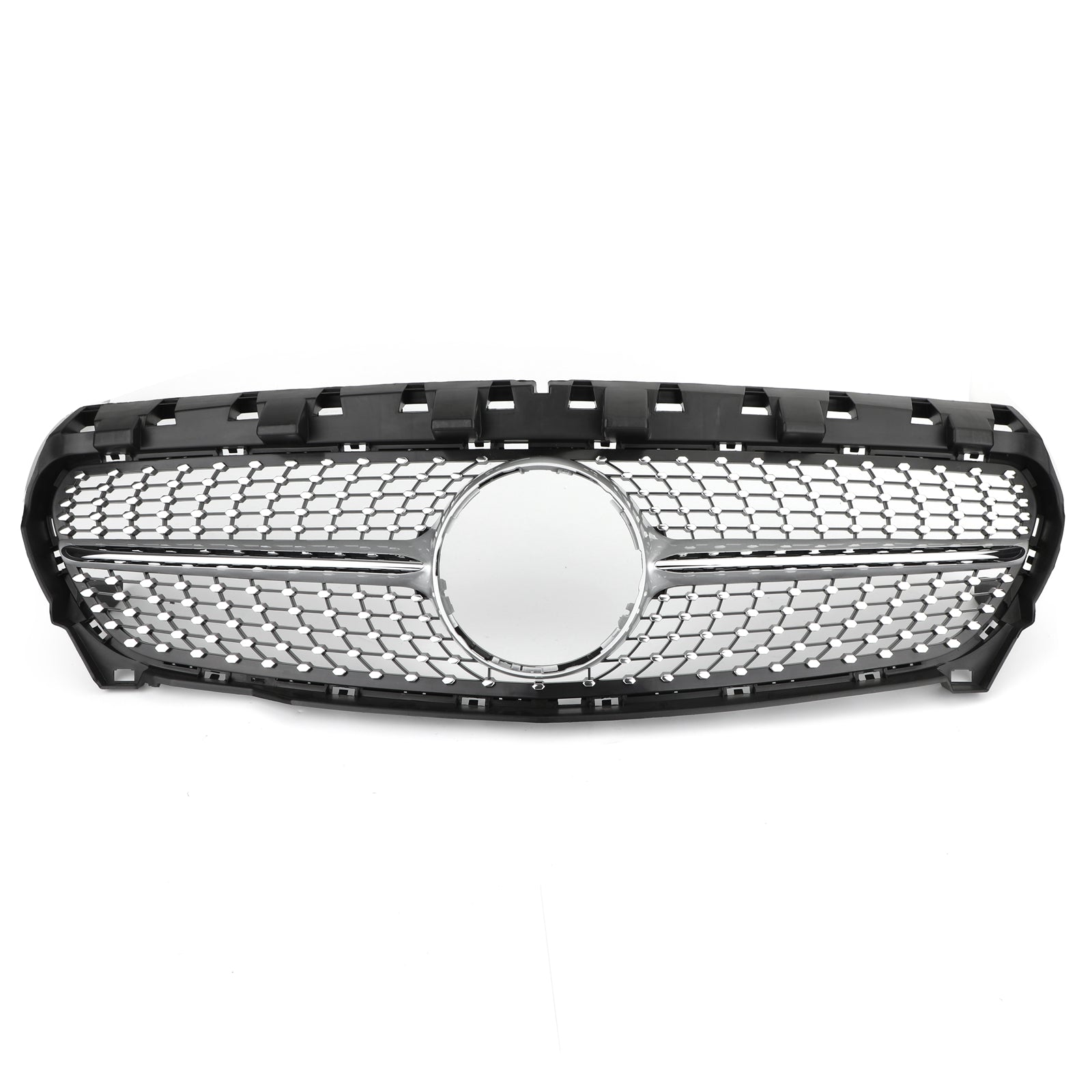 Griglia argentata generica per Mercedes-Benz R117 W117 CLA250 2013-2016