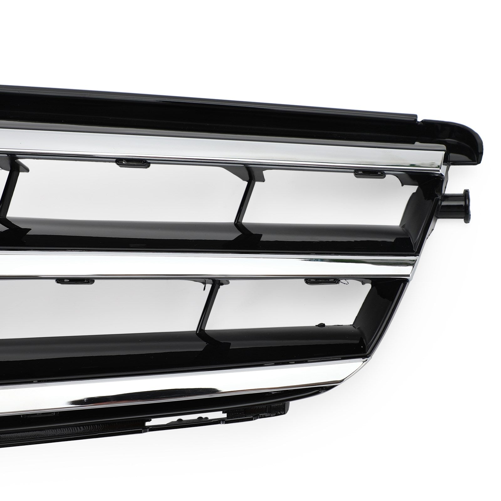 Grille de calandre avant LED noire chromée pour Benz Classe C W204 C300 C350 2008-2014 générique