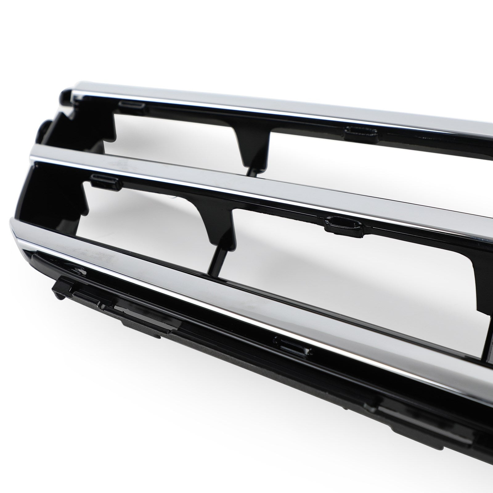Grille de calandre avant LED noire chromée pour Benz Classe C W204 C300 C350 2008-2014 générique