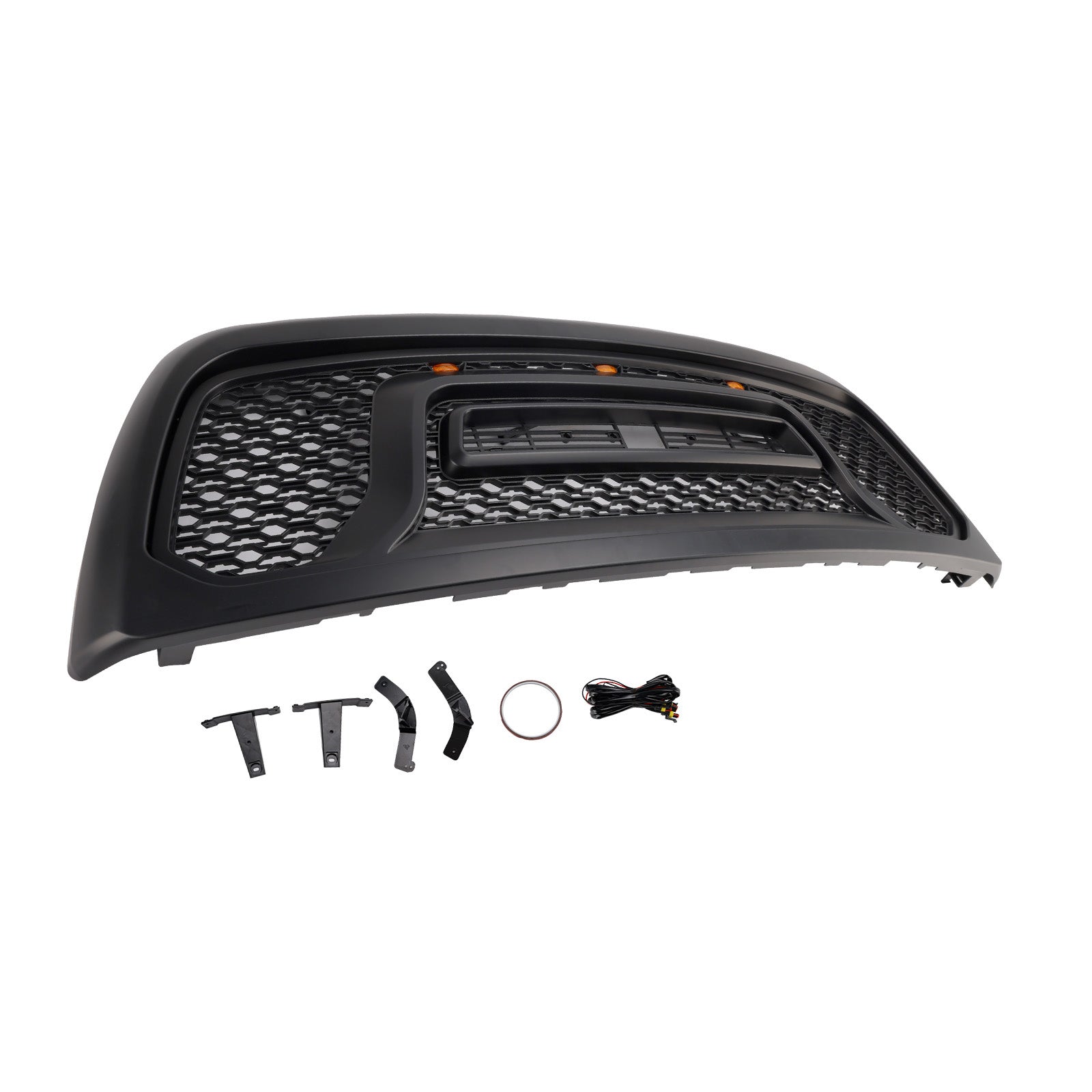 Calandre de pare-chocs avant avec éclairage LED pour Dodge Ram 2500/3500 Laramie Limited (2010-2018)