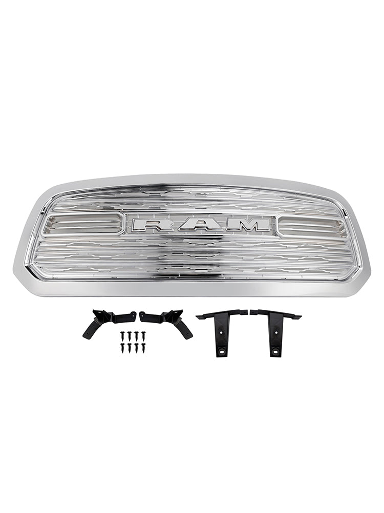 Kromirana maska ​​sprednjega odbijača v stilu LTD za Dodge Ram 1500 (2013-2018).