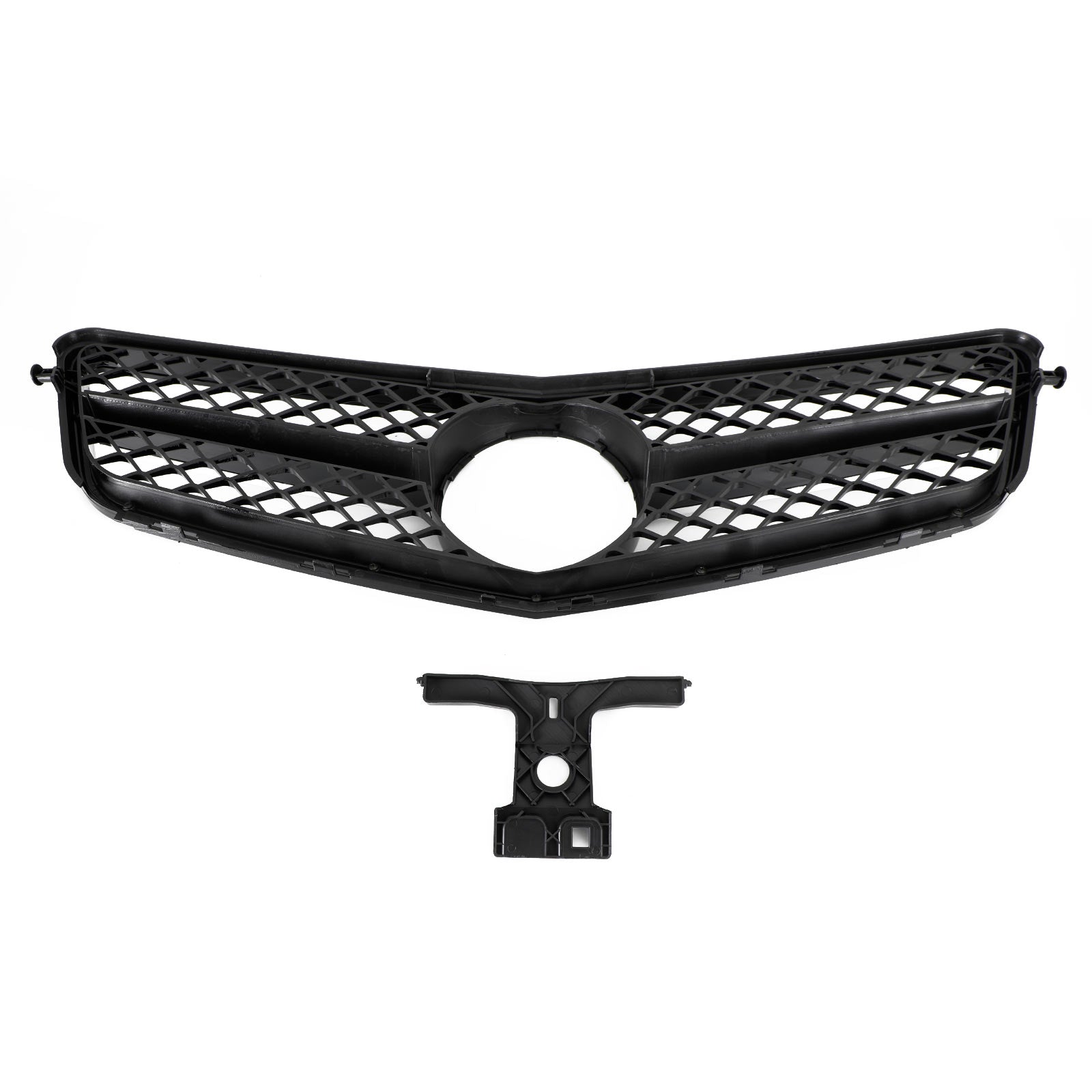 Frontrooster W204 C-Klasse 2008-2014 voor C300/C350 ABS met chromen afwerking OEM-vervanging