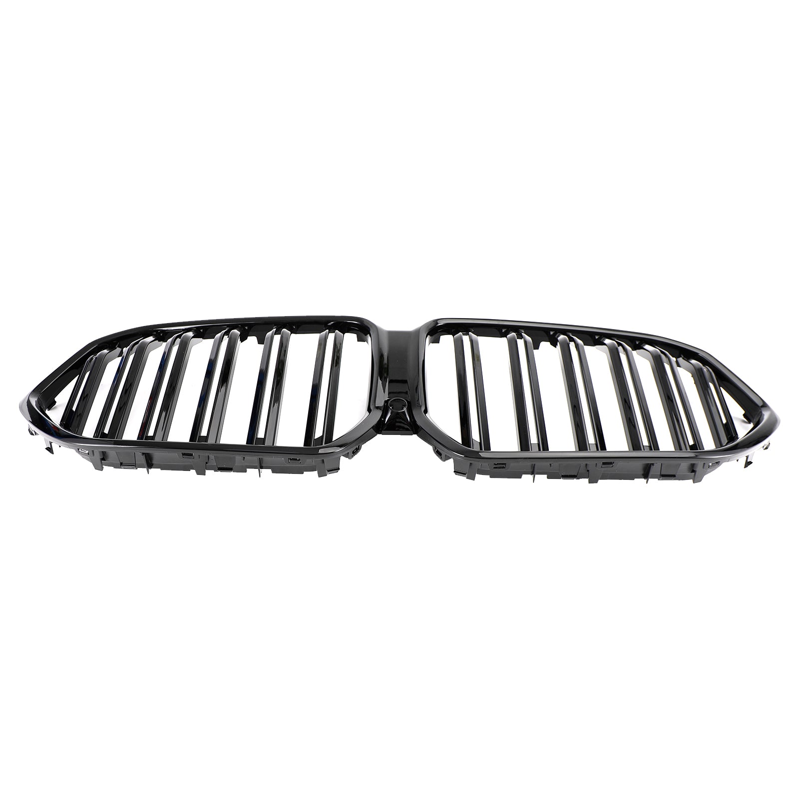 2020-2022 BMW X6 G06 M50i avec trou de caméra Grille de pare-chocs avant Noir