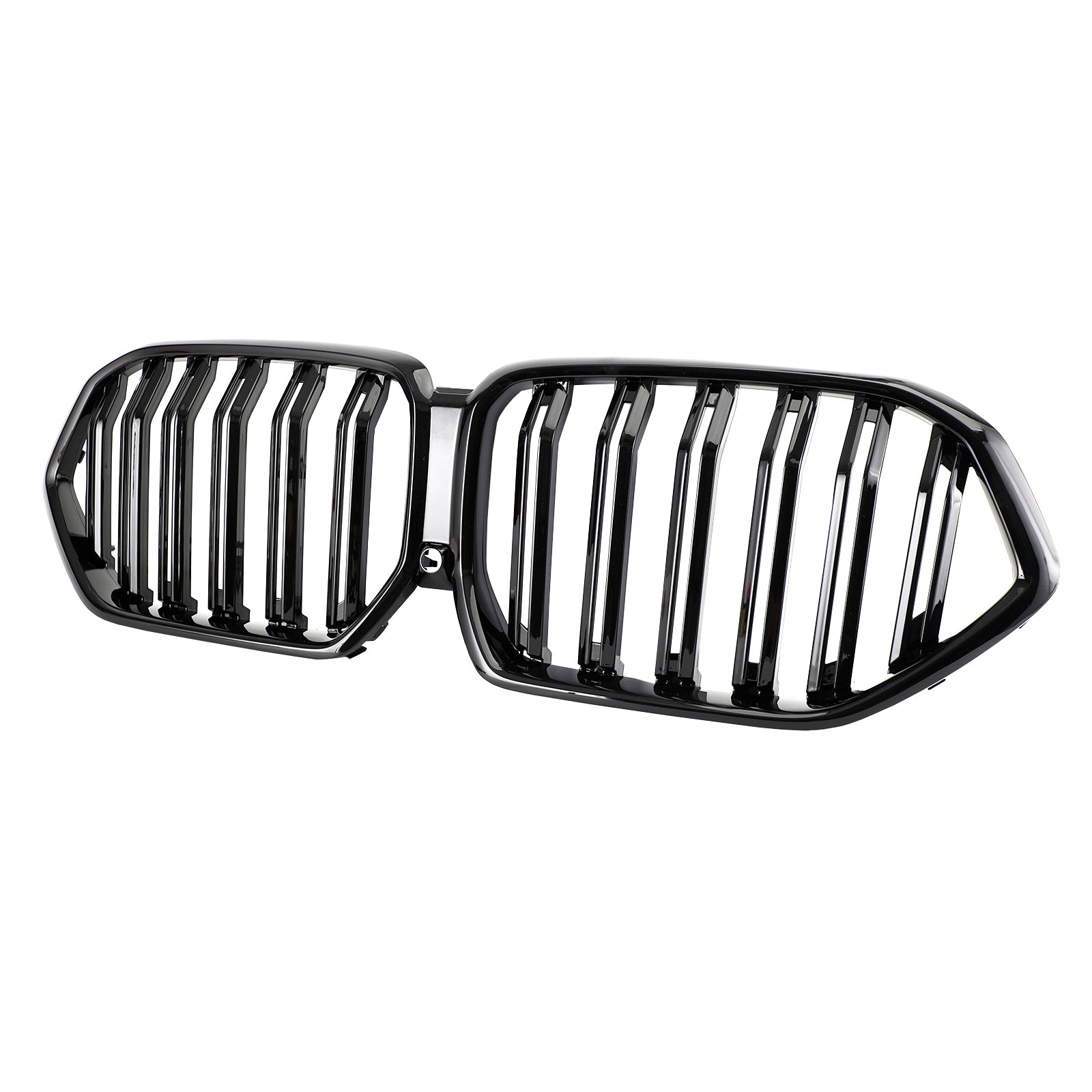 2020-2022 BMW X6 G06 M50i avec trou de caméra Grille de pare-chocs avant Noir