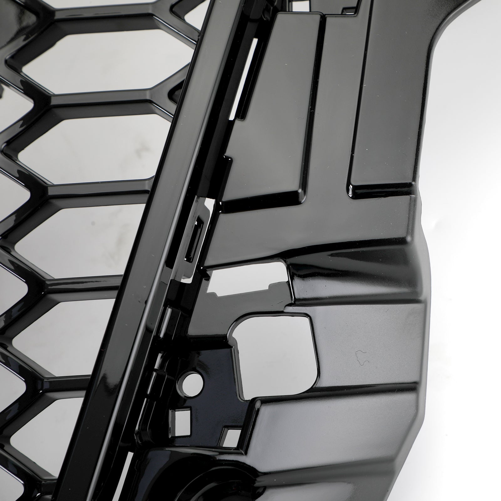 2013-2016 Audi A3 S3 RS3 Style Sprednji pokrov Henycomb Rešetka odbijača Črna