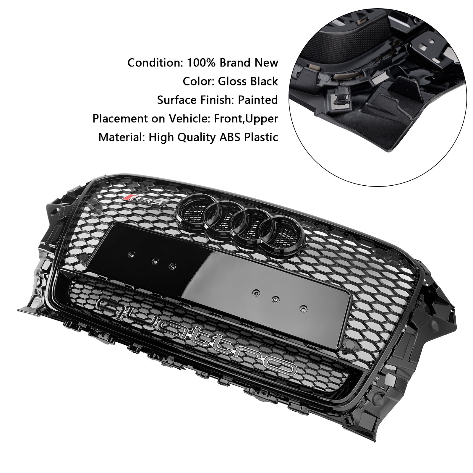 Audi A3 S3 Style Style Style Style Style Grille z Quattro RS3 2013-2016