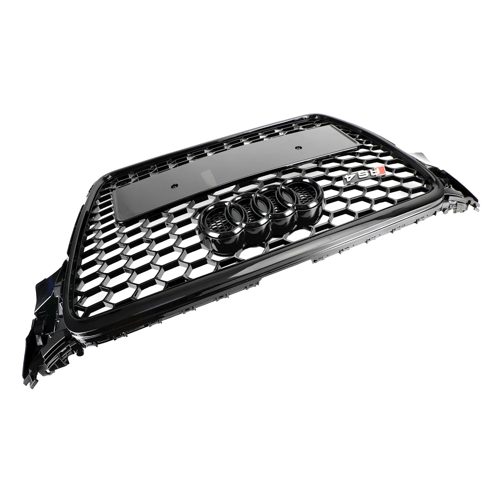 RS4 Style Honeycomb Sport Mesh Hex Grille Grill Fit Audi A4 / S4 B8 2009-2012