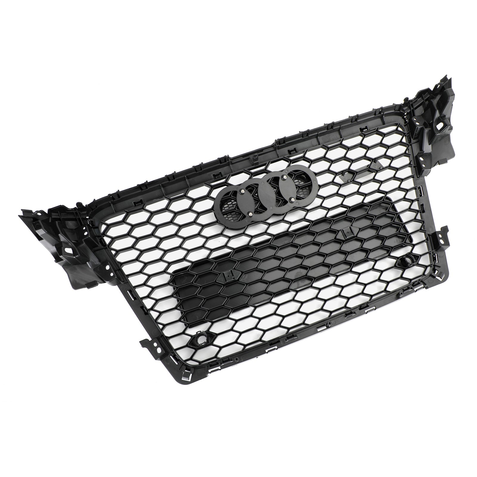 RS4 Style Honeycomb Sport Mesh Hex Grille Grill Fit Audi A4 / S4 B8 2009-2012