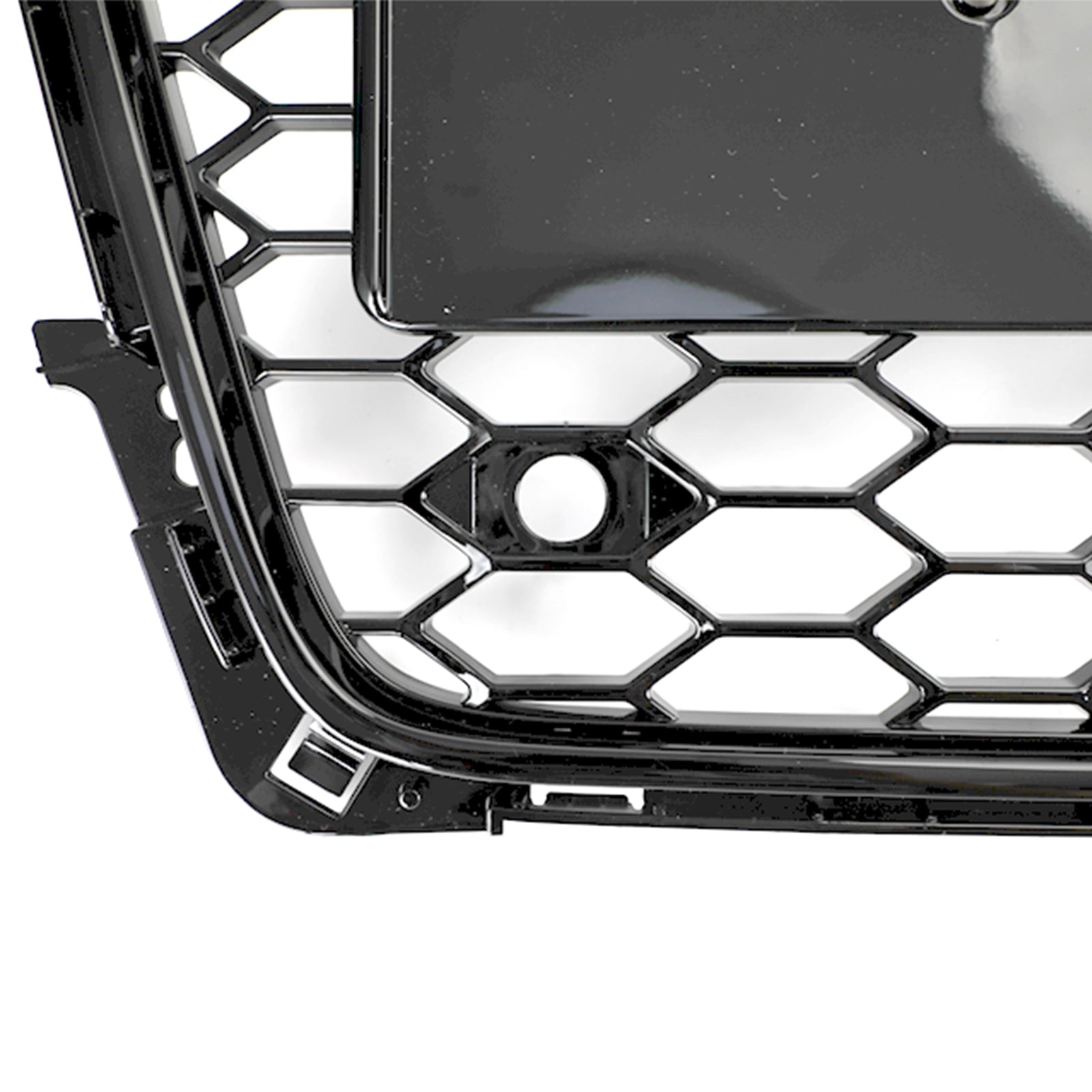 RS4 Style Honeycomb Sport Mesh Hex Grille Grill Fit Audi A4 / S4 B8 2009-2012