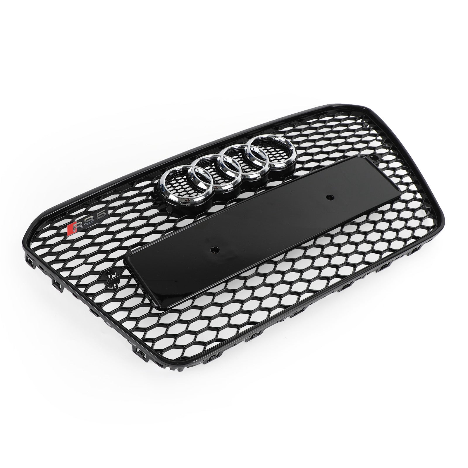 Grille de pare-chocs avant en nid d'abeille de Style RS5, maille hexagonale, adaptée à Audi A5 S5 B8.5 2013 – 2016