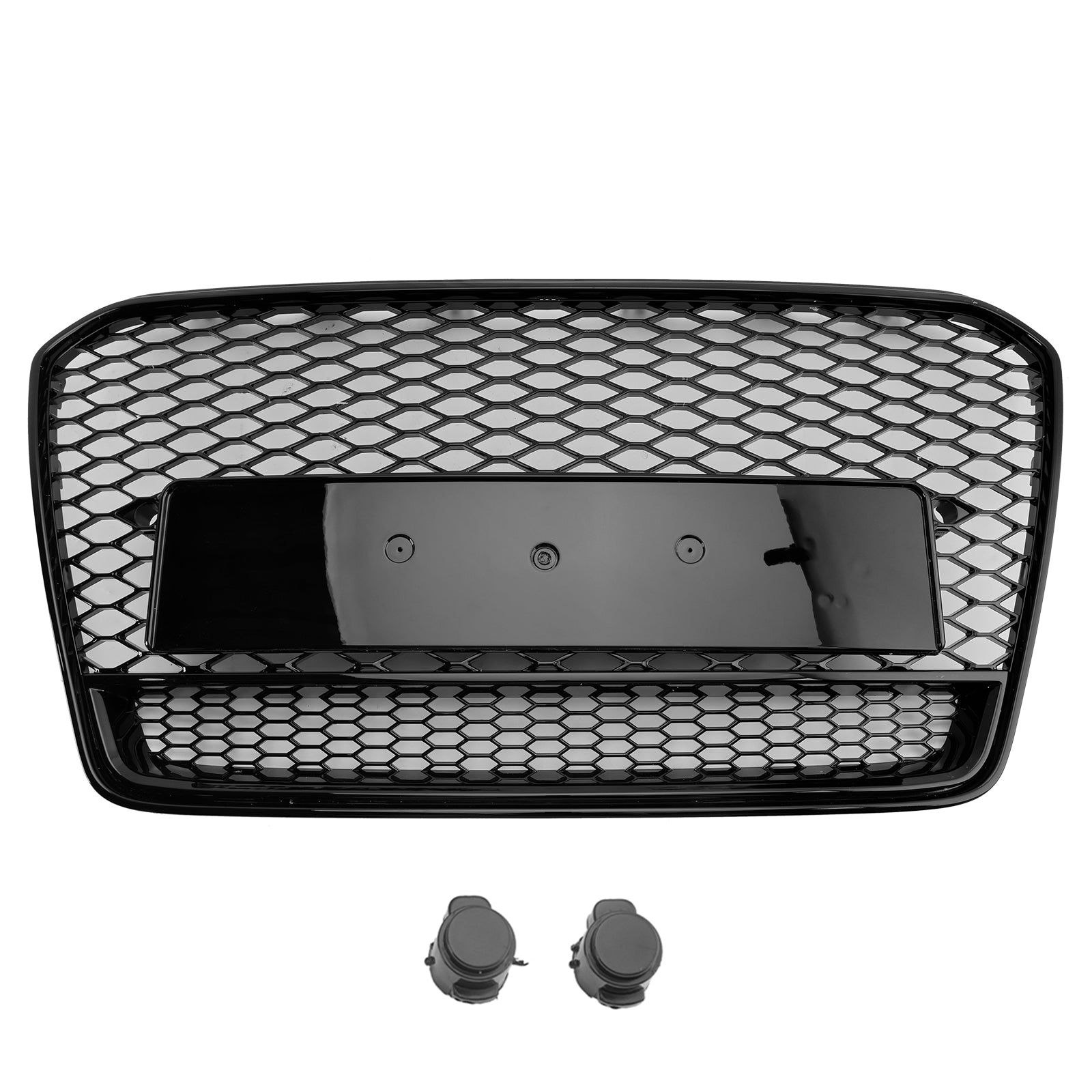 Grille de pare-chocs avant en nid d'abeille de style Audi A5 S5 B8.5 RS5 2013-2016