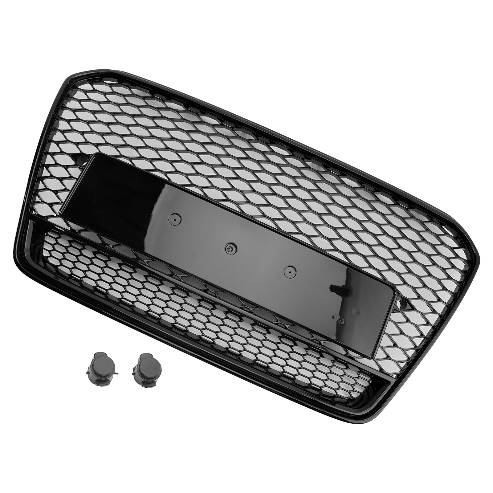 Grille de pare-chocs avant en nid d'abeille de style Audi A5 S5 B8.5 RS5 2013-2016