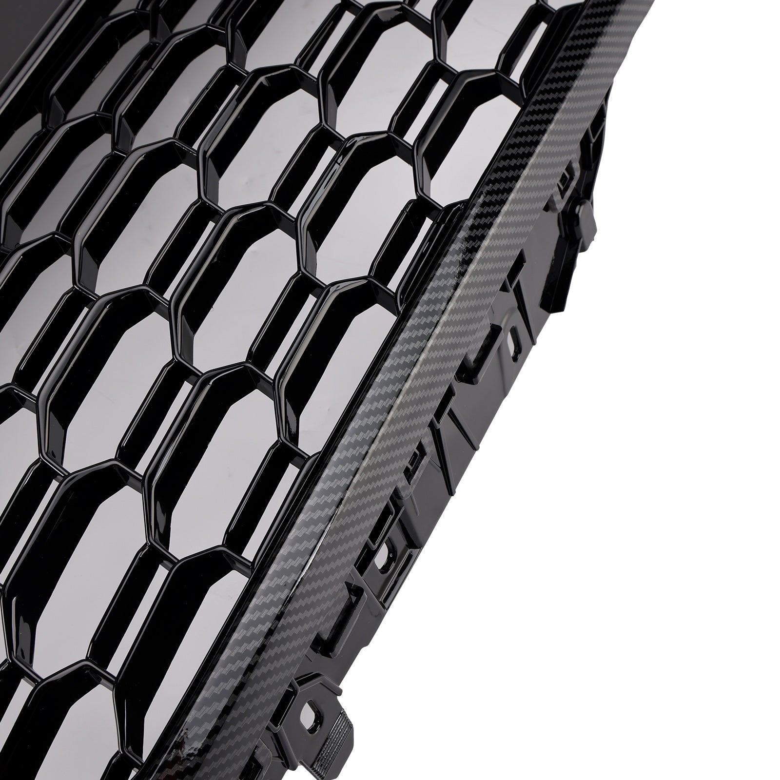 Grille de calandre avant en nid d'abeille style sport Audi A5 S5 B9 RS5 2017-2019
