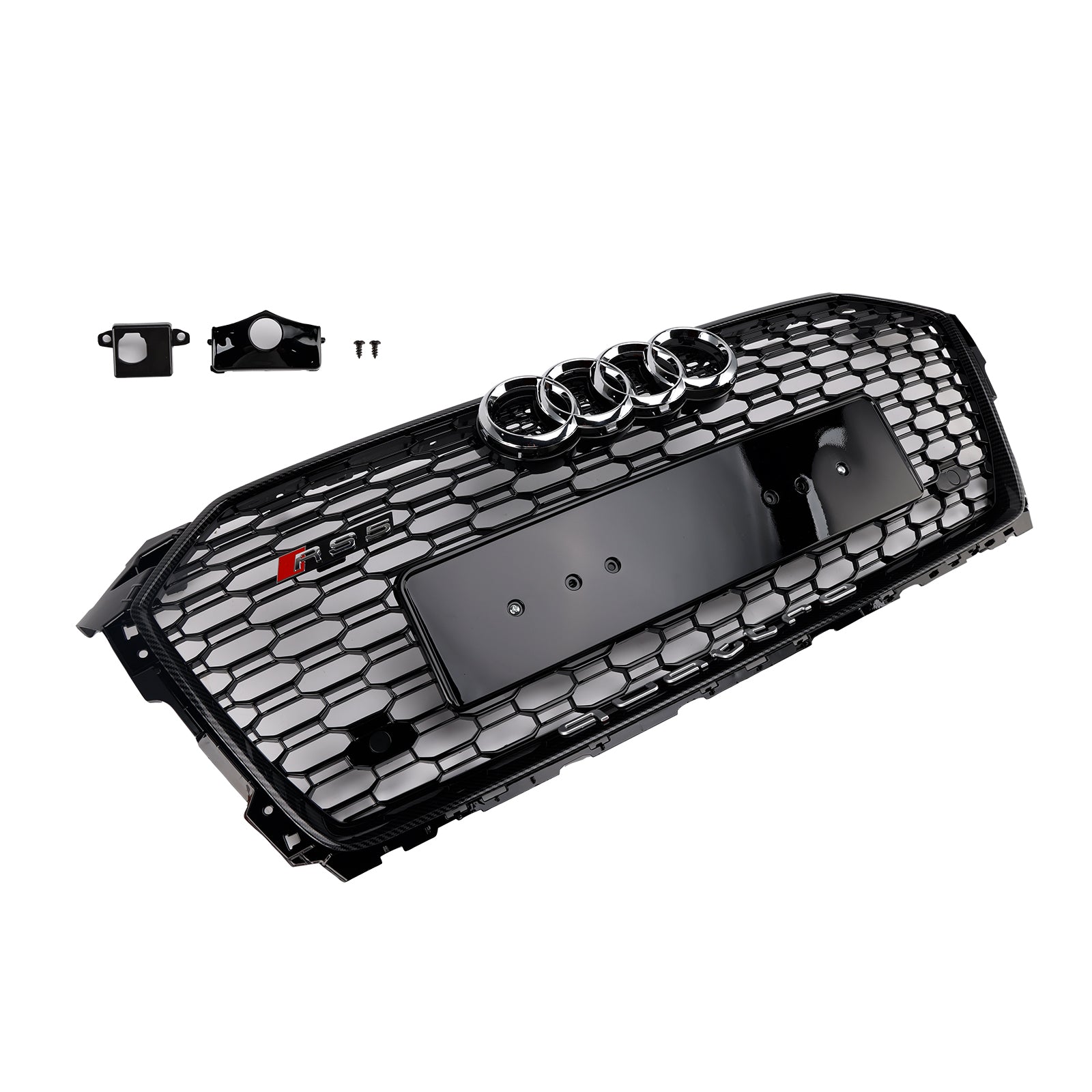 Grille de calandre avant en nid d'abeille style sport Audi A5 S5 B9 RS5 2017-2019