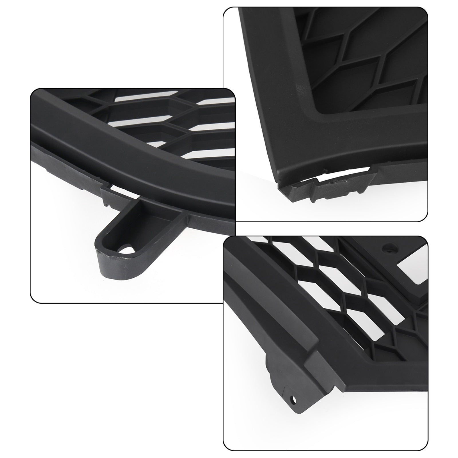 Voor bumper grid raptor-stijl, bovenste grille voor Ford Edge 2015-2018, zwart