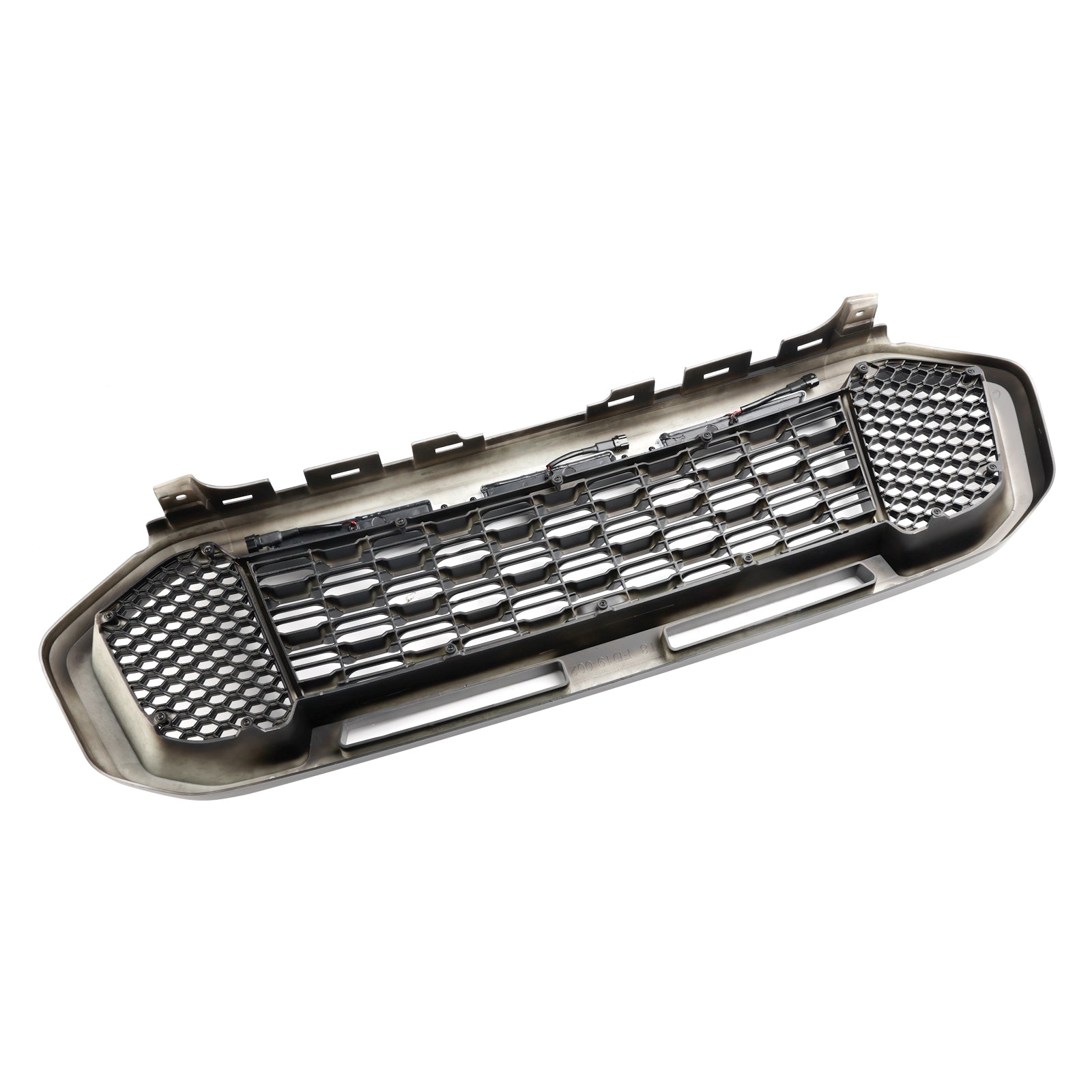 Grille de pare-chocs avant noire avec éclairage LED pour Ford Ranger T8 2019-2023