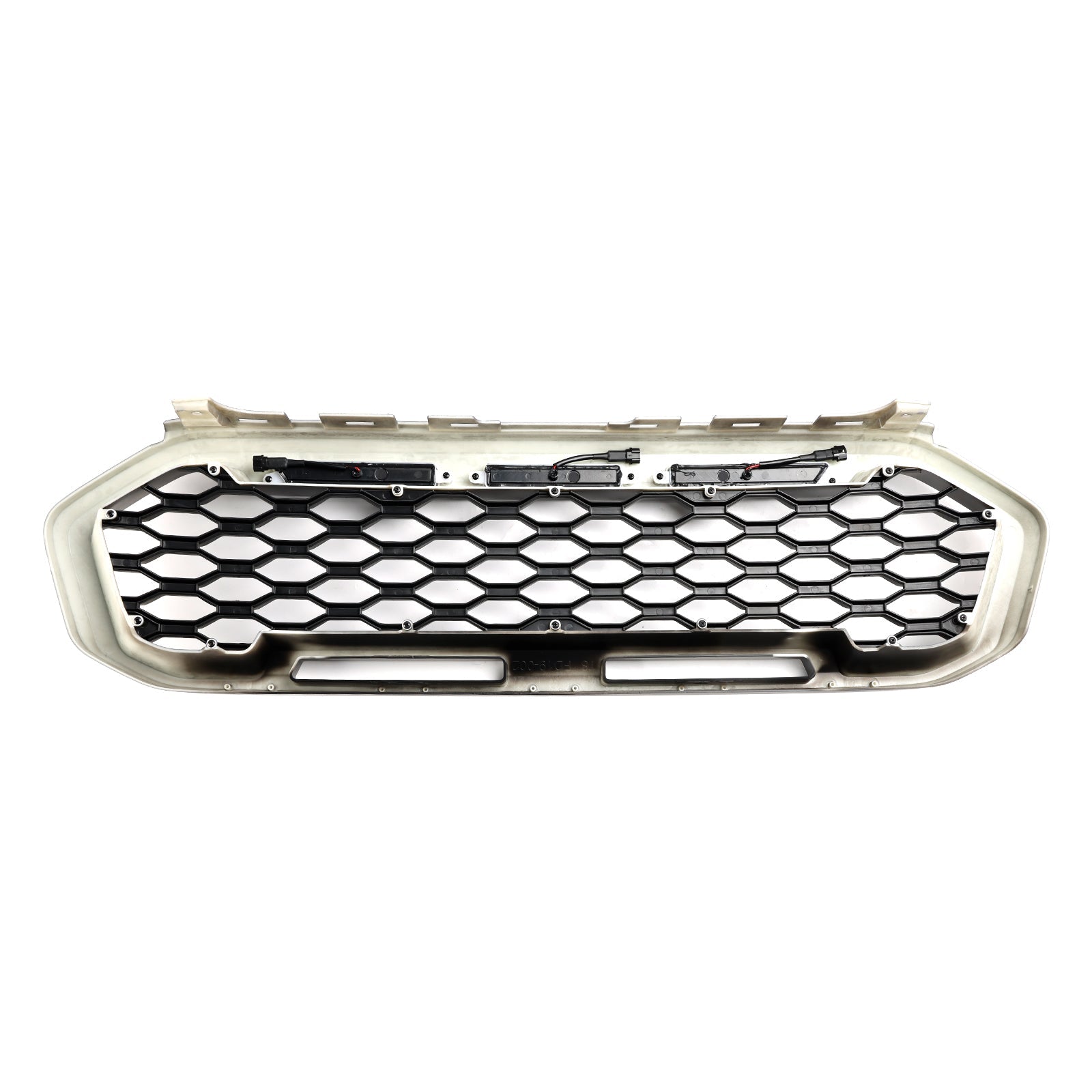 Grille de pare-chocs avant noire avec éclairage LED pour Ford Ranger T8 2019-2023