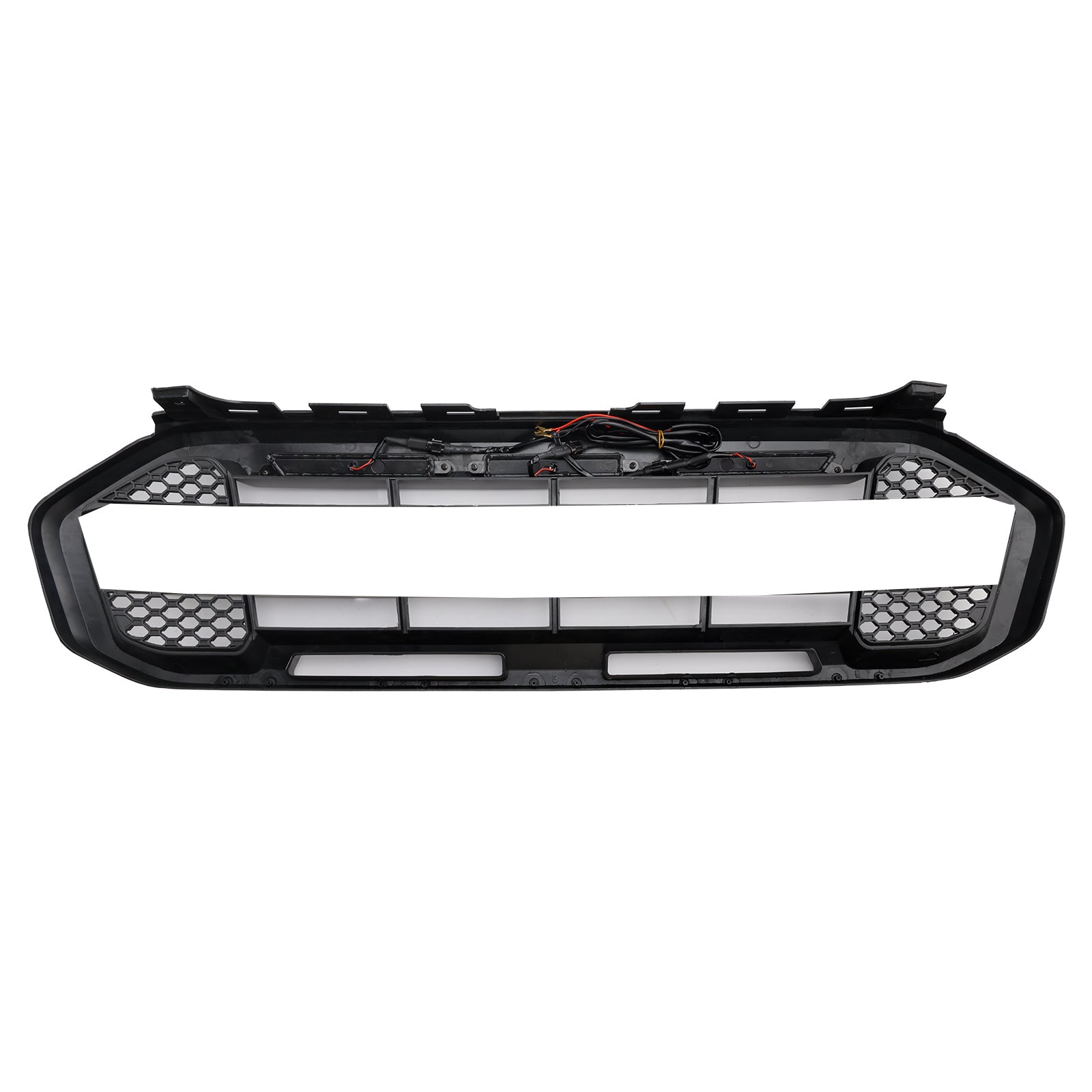 Grille de pare-chocs avant style Raptor pour Ford Ranger 2019-2023, noire