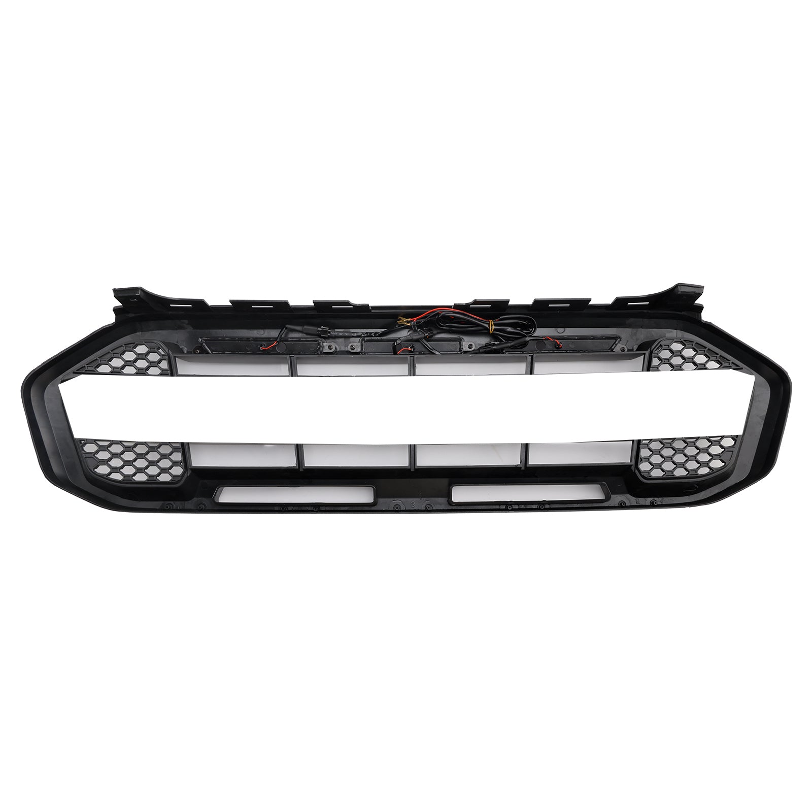Grille de pare-chocs avant style Raptor pour Ford Ranger 2019-2023, noire
