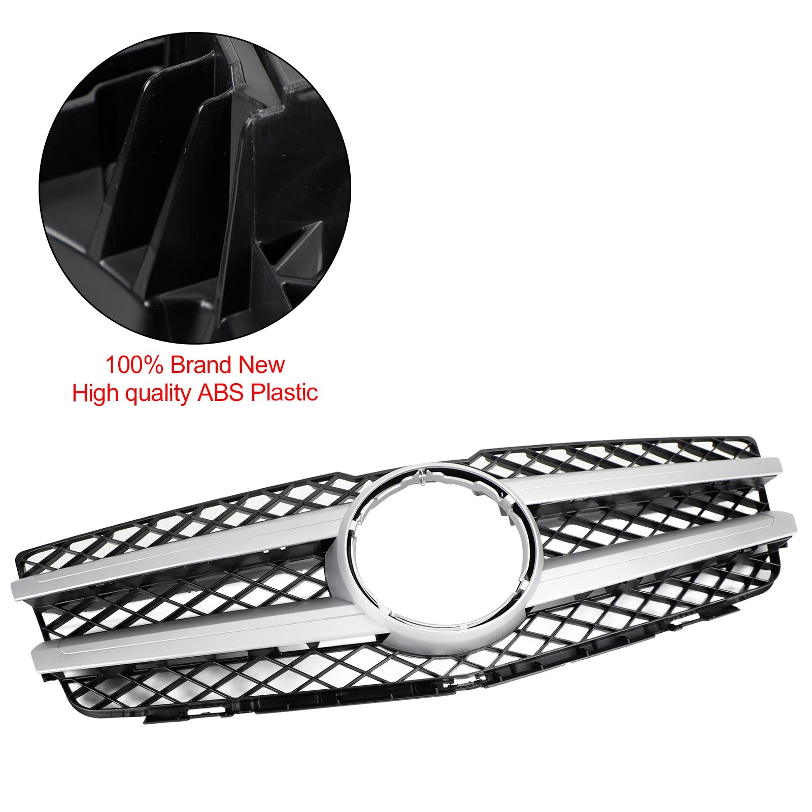 Front Hood Bumper Grill Grille Pour Mercedes Benz GLK X204 GLK350 2008-2012