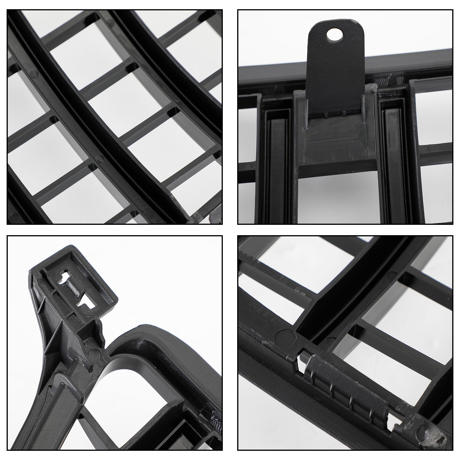 Calandre Avant Style AMG Chrome/Noir pour Mercedes Classe W166 ML (2012-2015) - ML300/320/350/400