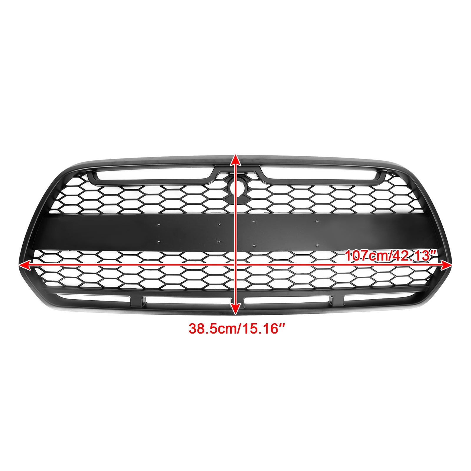 Ford Transit MK8 2015-2018 Raptor Grille de pare-chocs avant noir mat