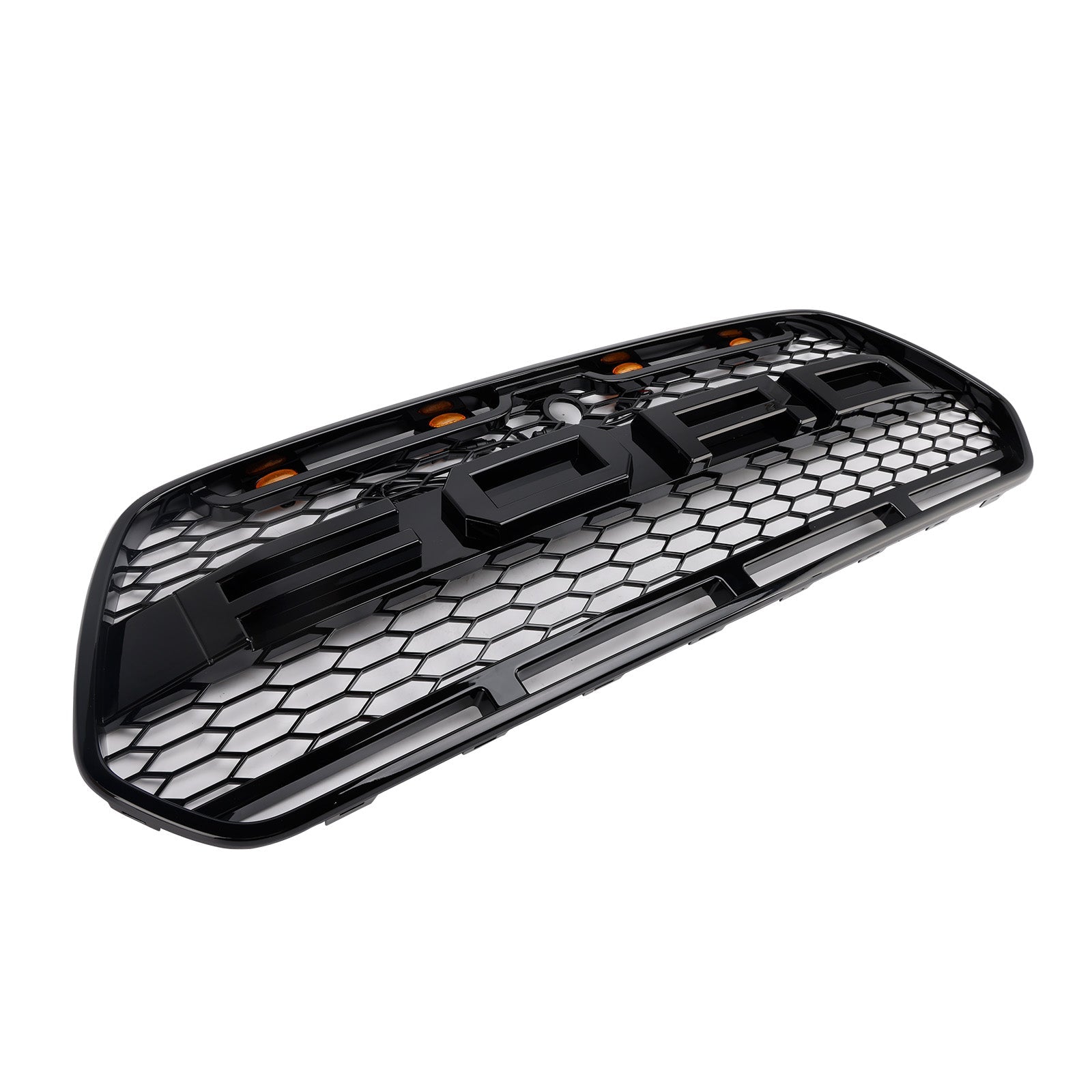 Grille de Bumper Black Front Błyszcząca LED dla Ford Transit MK8 Raptor 2015-2018