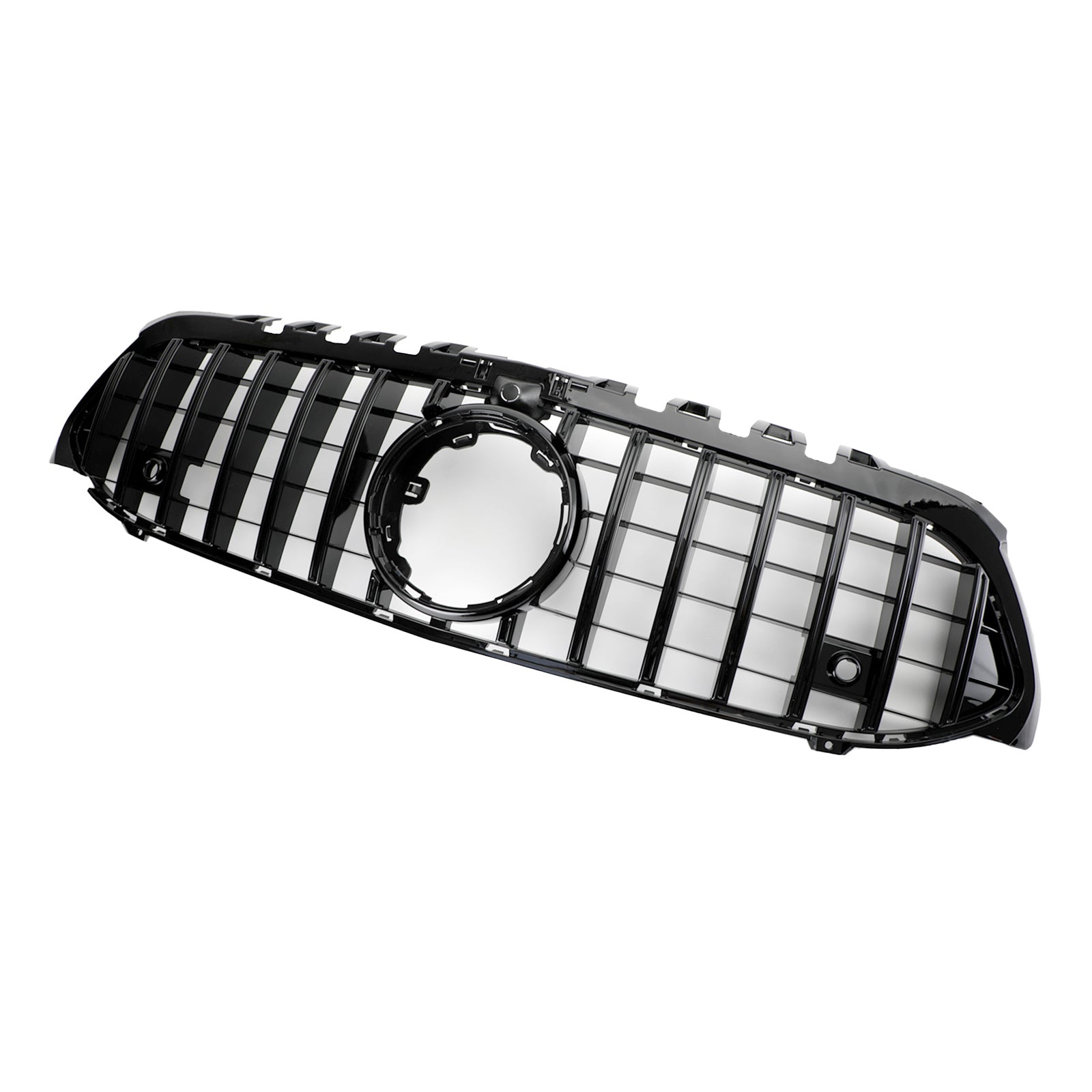 Parrilla del parachoques delantero del Mercedes Benz Clase A W177 Estilo GT 2019-2021 Negro
