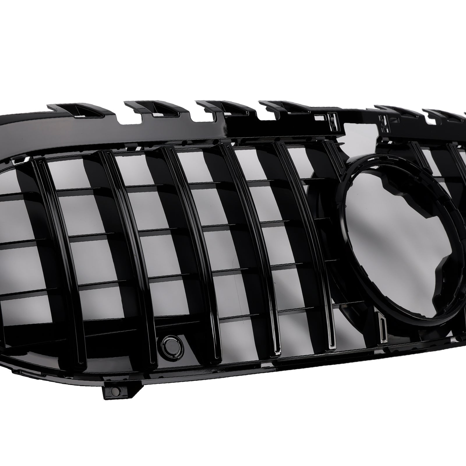 Czarny przedni grill zderzaka GT Style dla Mercedesa Benz Klasy A W177 2019-2023